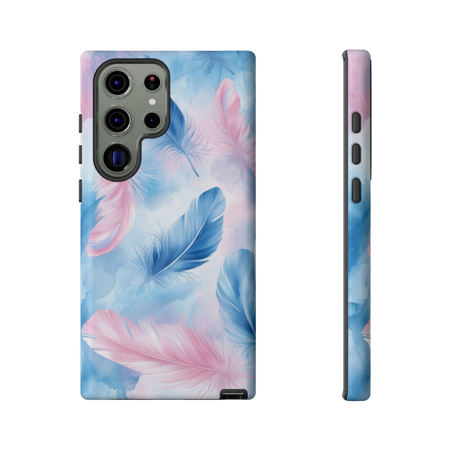 Whispering Feathers Watercolor Phone Case for iPhone, google Pixel & Samsung