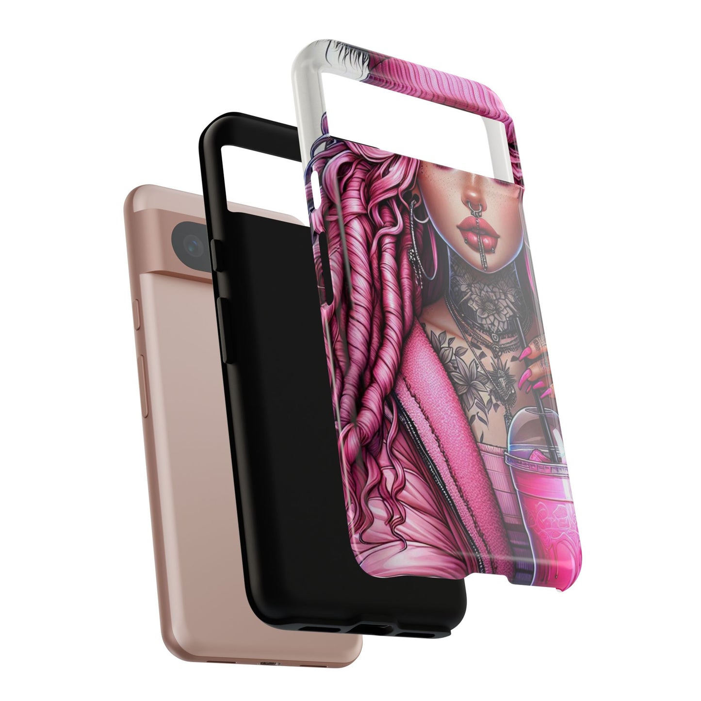 Pink Rebellion – Edgy Street Style & Tattooed Chic Mobile Cover