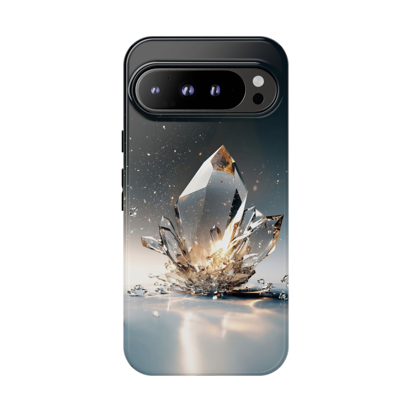 Shattered Crystal Matching Couple Phone Case β Bold & Dazzling for iPhone, Samsung & Google Pixel