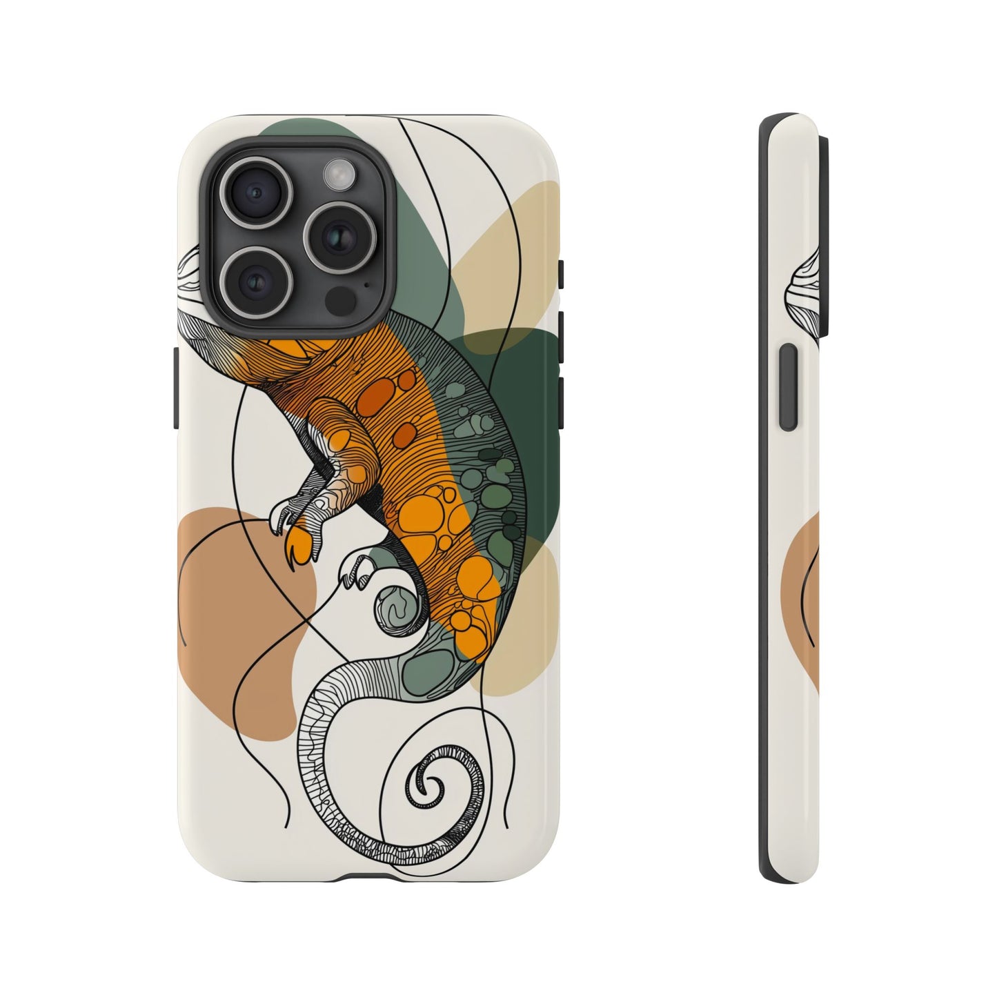 Chameleon Flow: The Art of Adaptation Phone Case for iPhone, Samsung & Pixel
