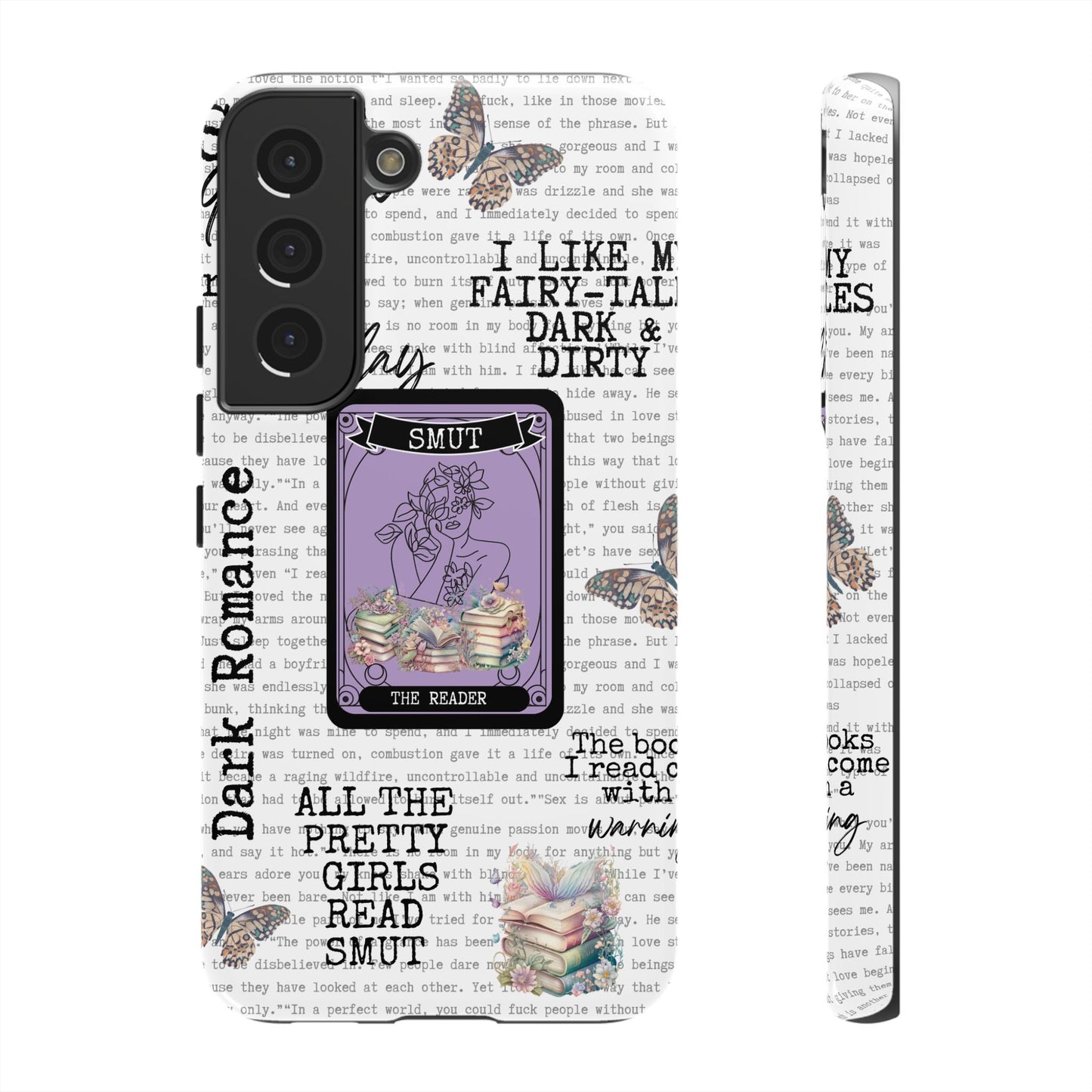 Smut Queen Phone Case β iPhone, Samsung & Google Pixel Cute Bookish Cover, Book Lover Gift