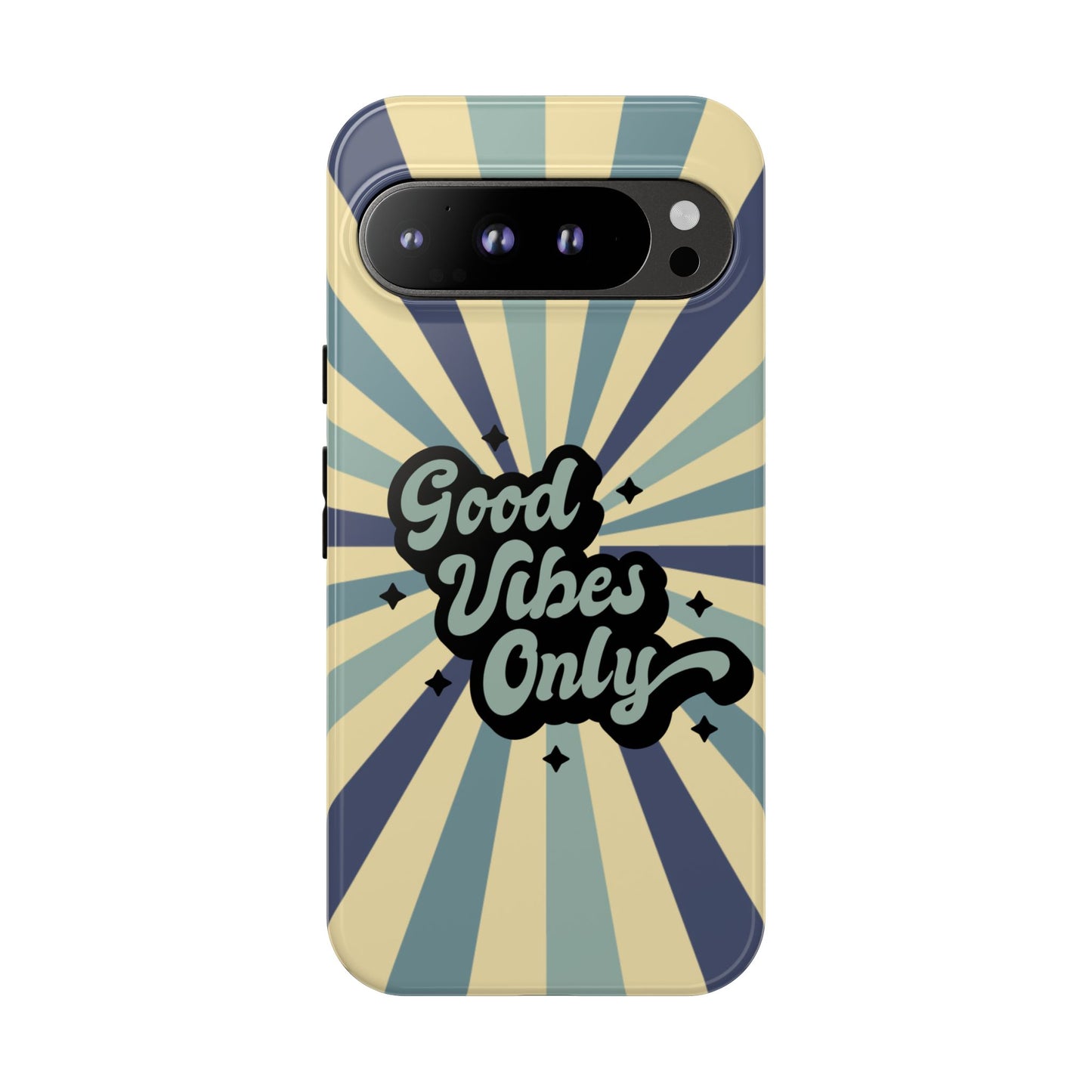 Retro "Good Vibes Only" Phone Case β Vintage Aesthetic for iPhone, Samsung & Google Pixel