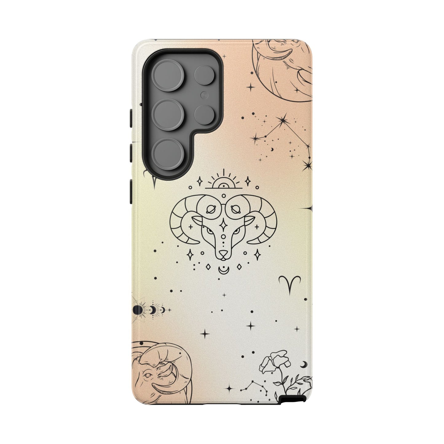 Aries Zodiac Sign Phone Case β Bold & Fiery Design for iPhone, Samsung & Google Pixel