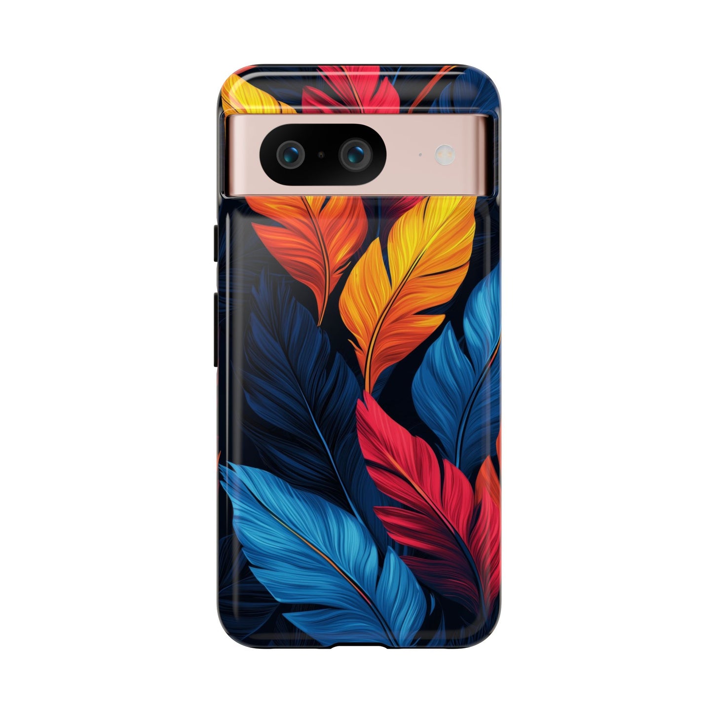 Jungle Toucan Feathers Phone Case β Vibrant & Unique for iPhone, Pixel & Samsung