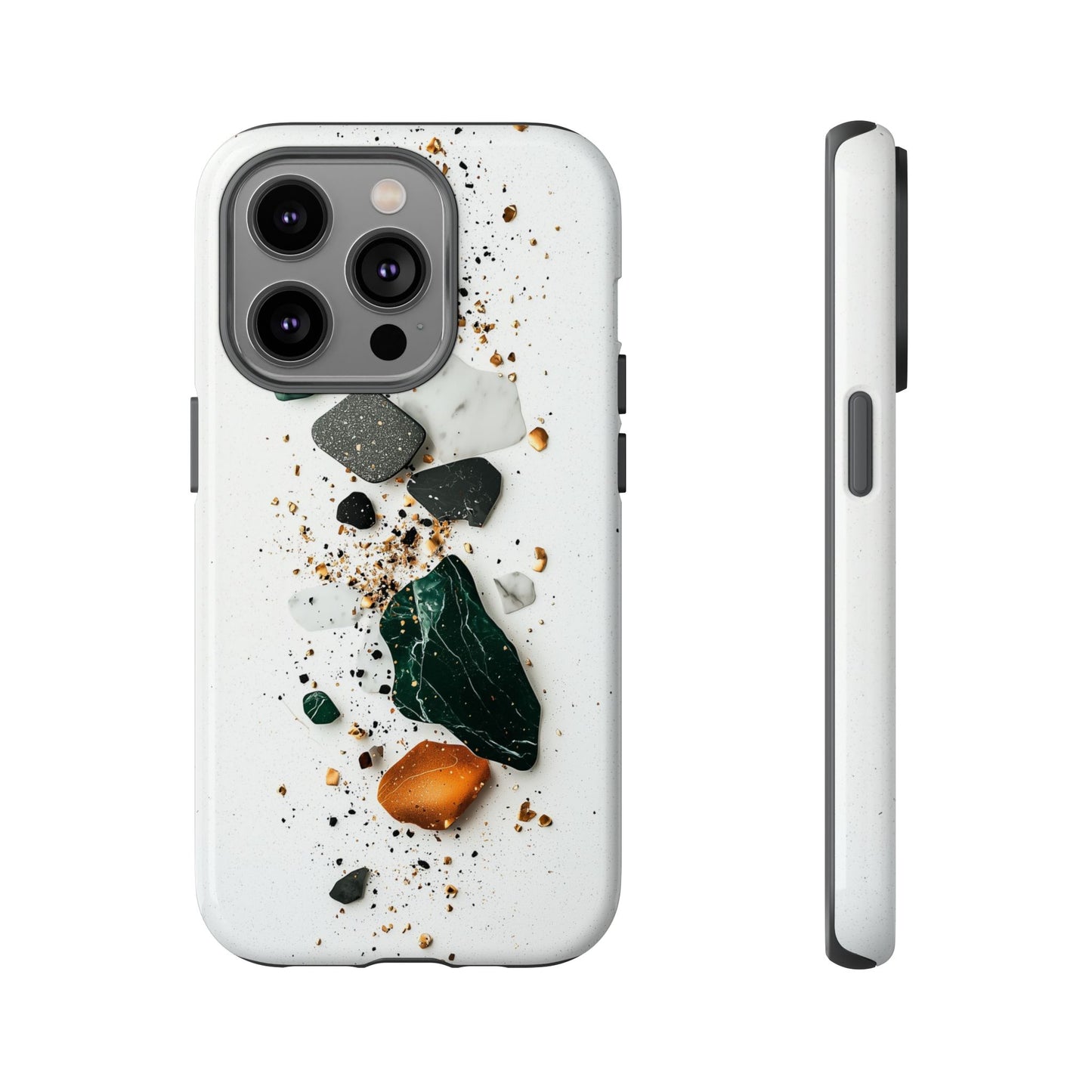 Modern Terrazzo Luxe – Fragment Art Phone Case for iPhone, google Pixel & Samsung