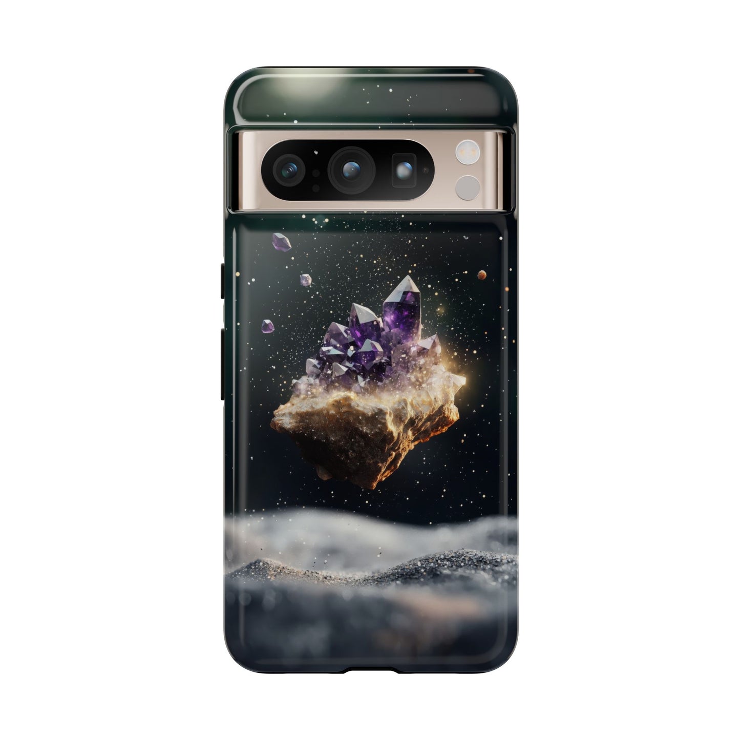 Mystic Amethyst Stones Phone Case for iPhone, Samsung & Google Pixel
