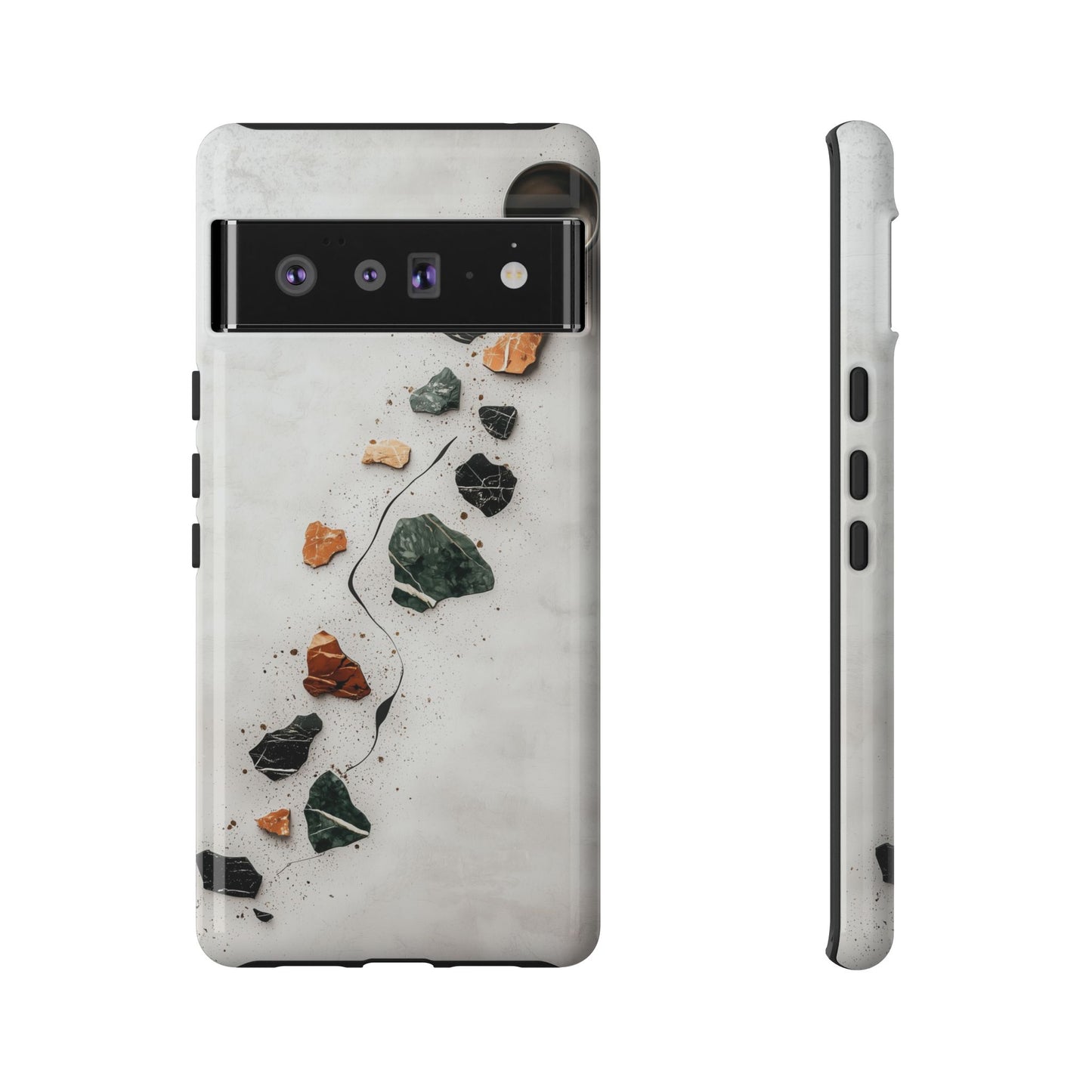 Minimalist Terrazzo Flow Phone Case for iPhone, google Pixel & Samsung