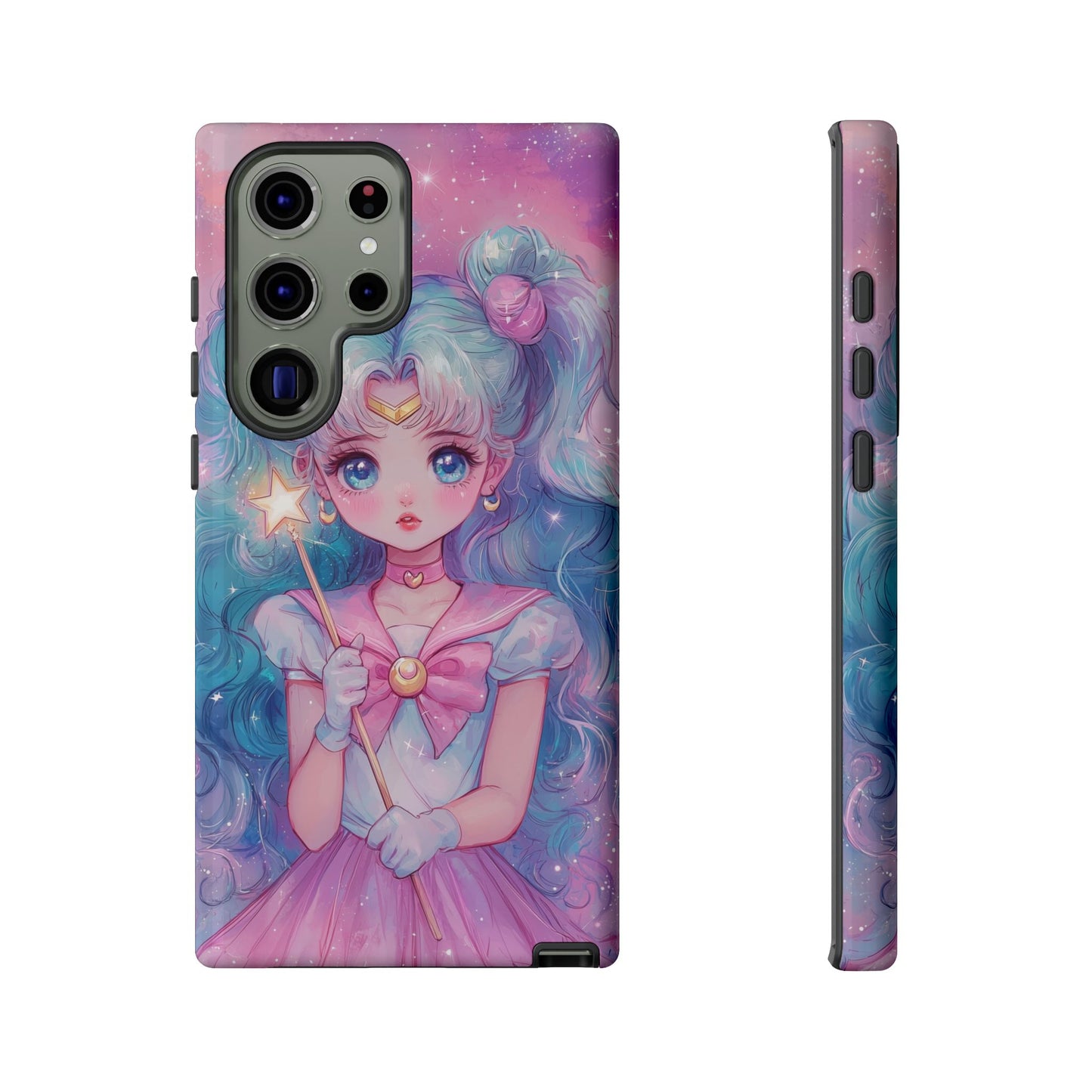 Magical Moon Guardian Anime Phone Case for iPhone, Samsung, Google Pixel