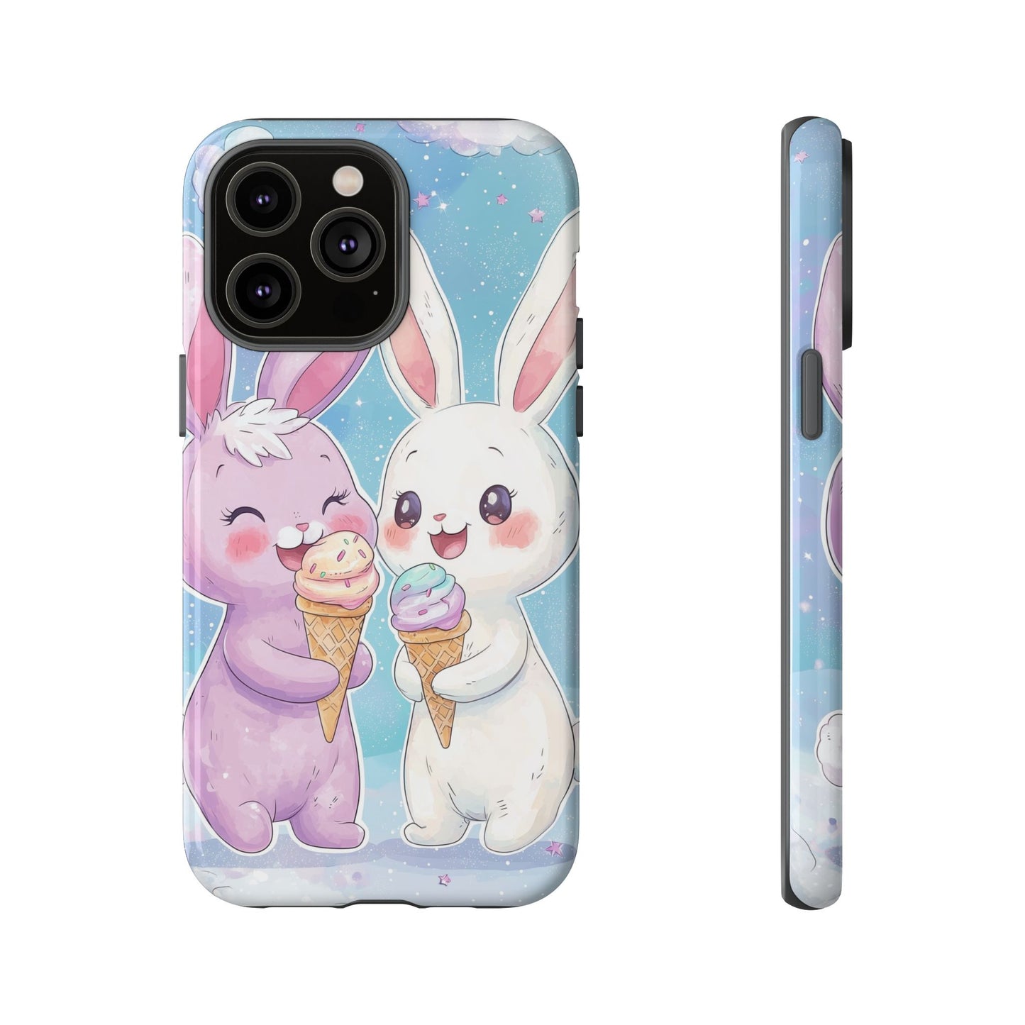 Sweet Bunny Bliss - Kawaii Anime Phone Case for iPhone, Samsung, Google Pixel