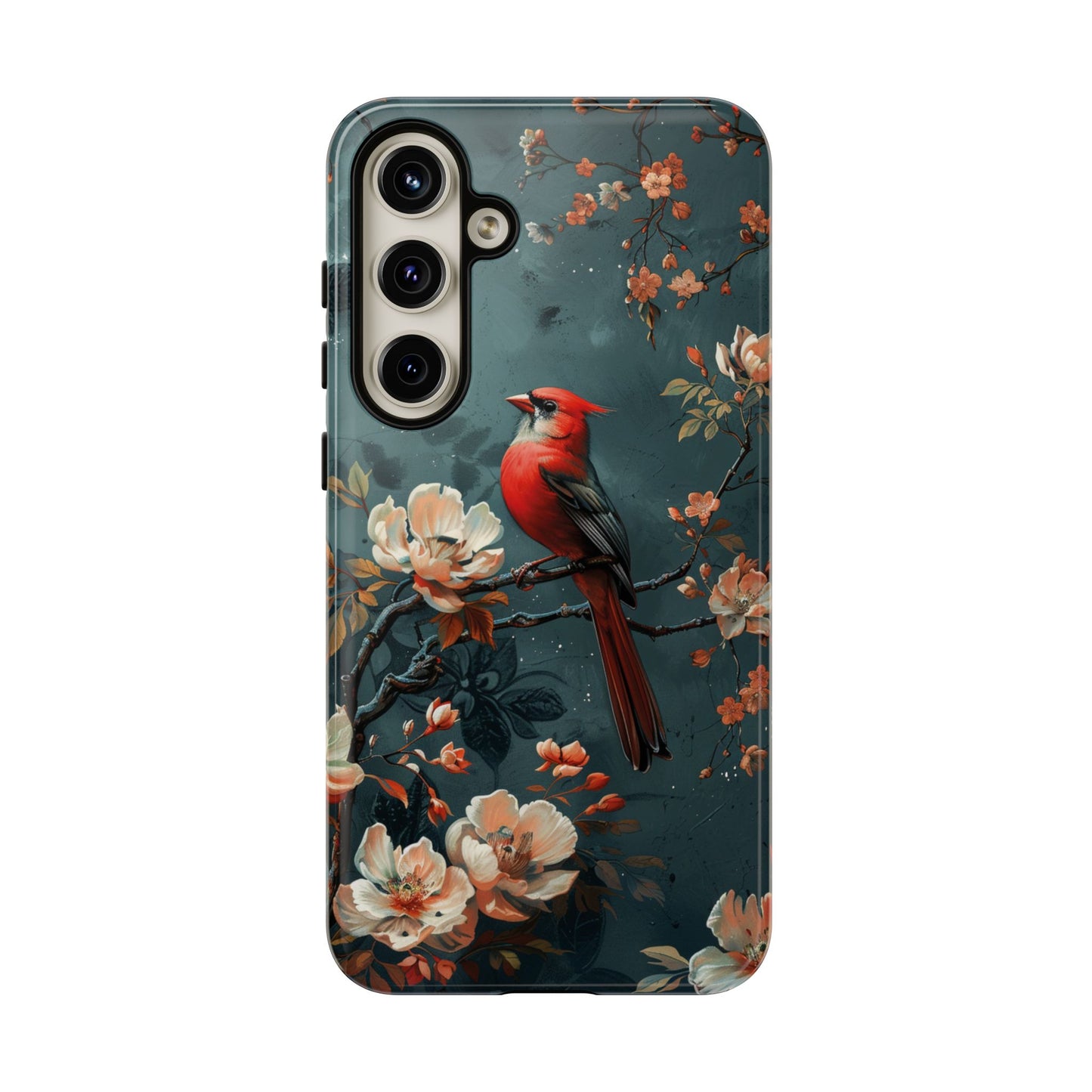 Floral Bird Phone Case β Elegant Nature-Inspired Cover for iPhone, Samsung & Google Pixel
