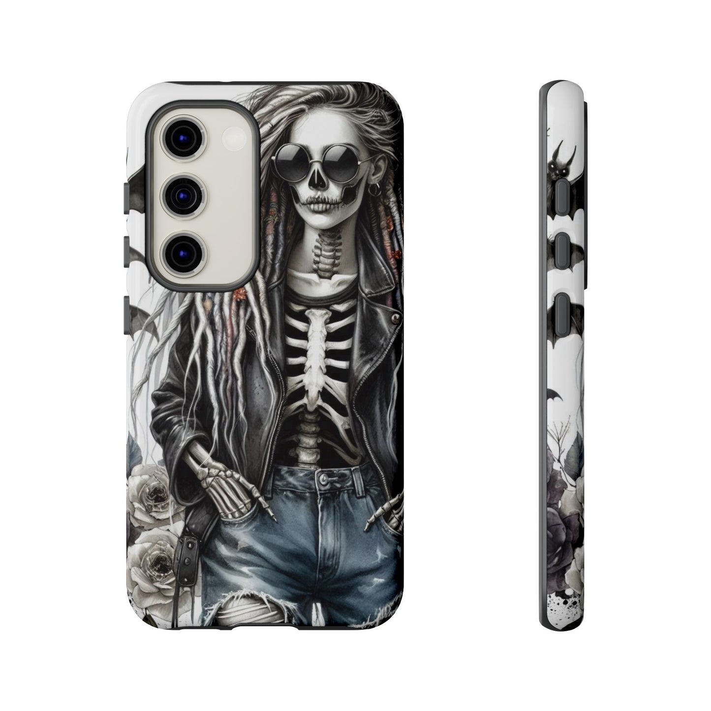Skull Queen – Gothic Skeleton & Dark Grunge Mobile Cover