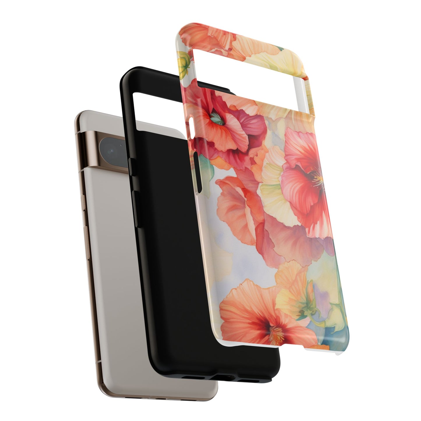 Floral Harmony Watercolor Mobile Case