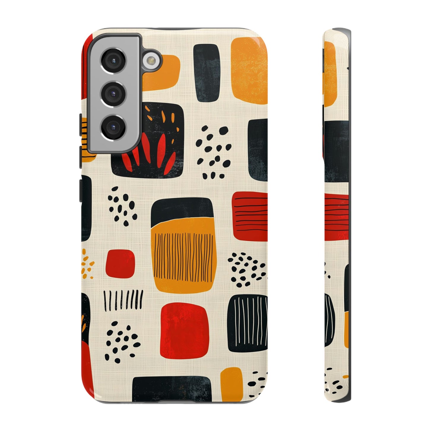 Boho Vibes – Abstract Tribal Pattern Phone Case for iPhone, Pixel & Samsung