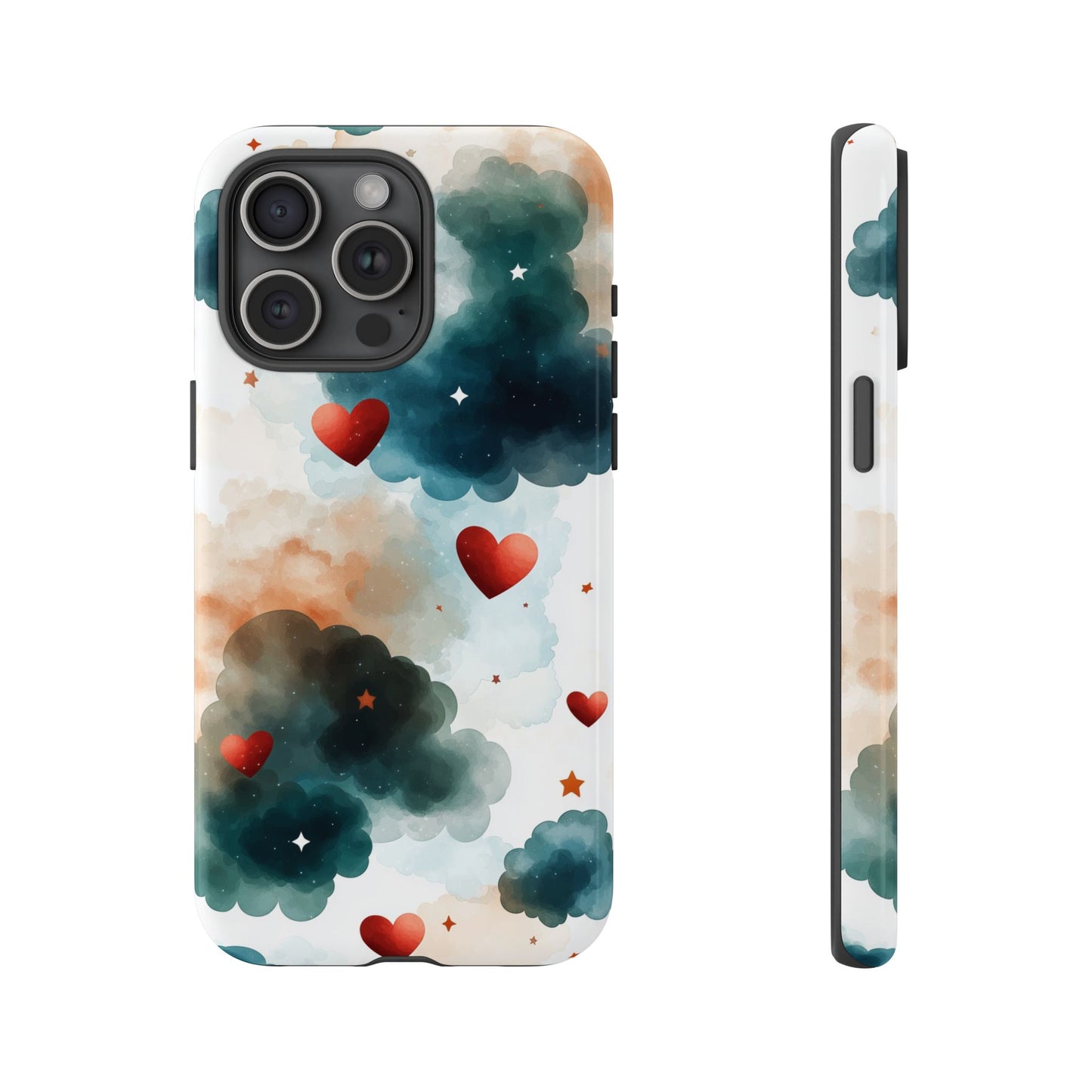 Celestial Heart Drift - Anime Aesthetic Phone Case for iPhone, Samsung, Google Pixel