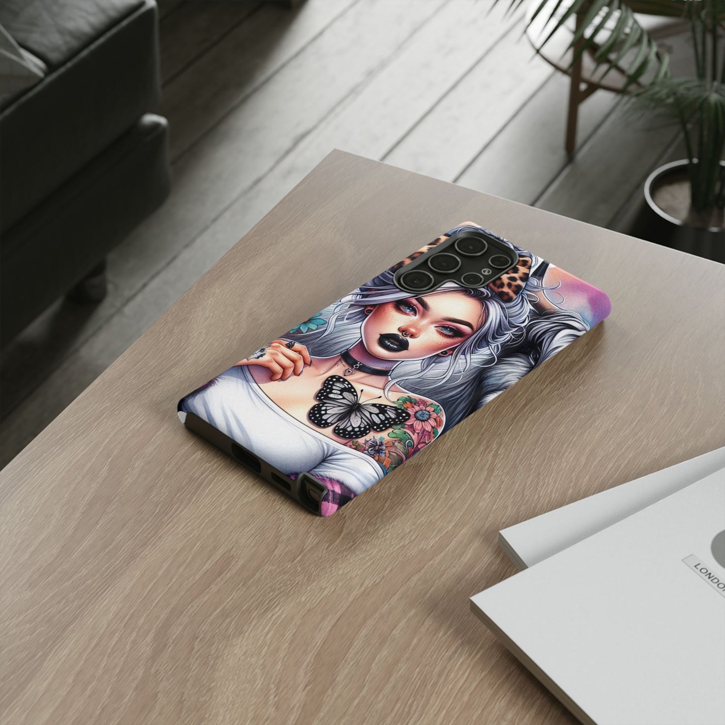 Wild Spirit – Gothic Chic & Nature Fusion Mobile Cover