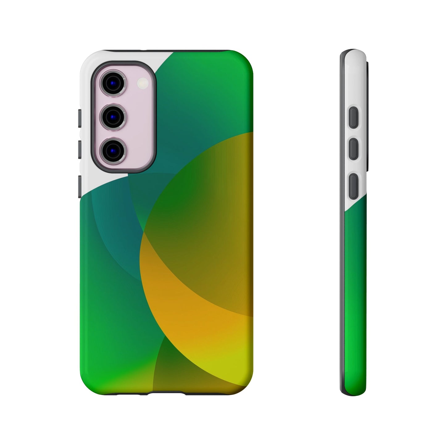Verdant Bloom – Abstract Gradient Phone Case for iPhone, Samsung & Pixel