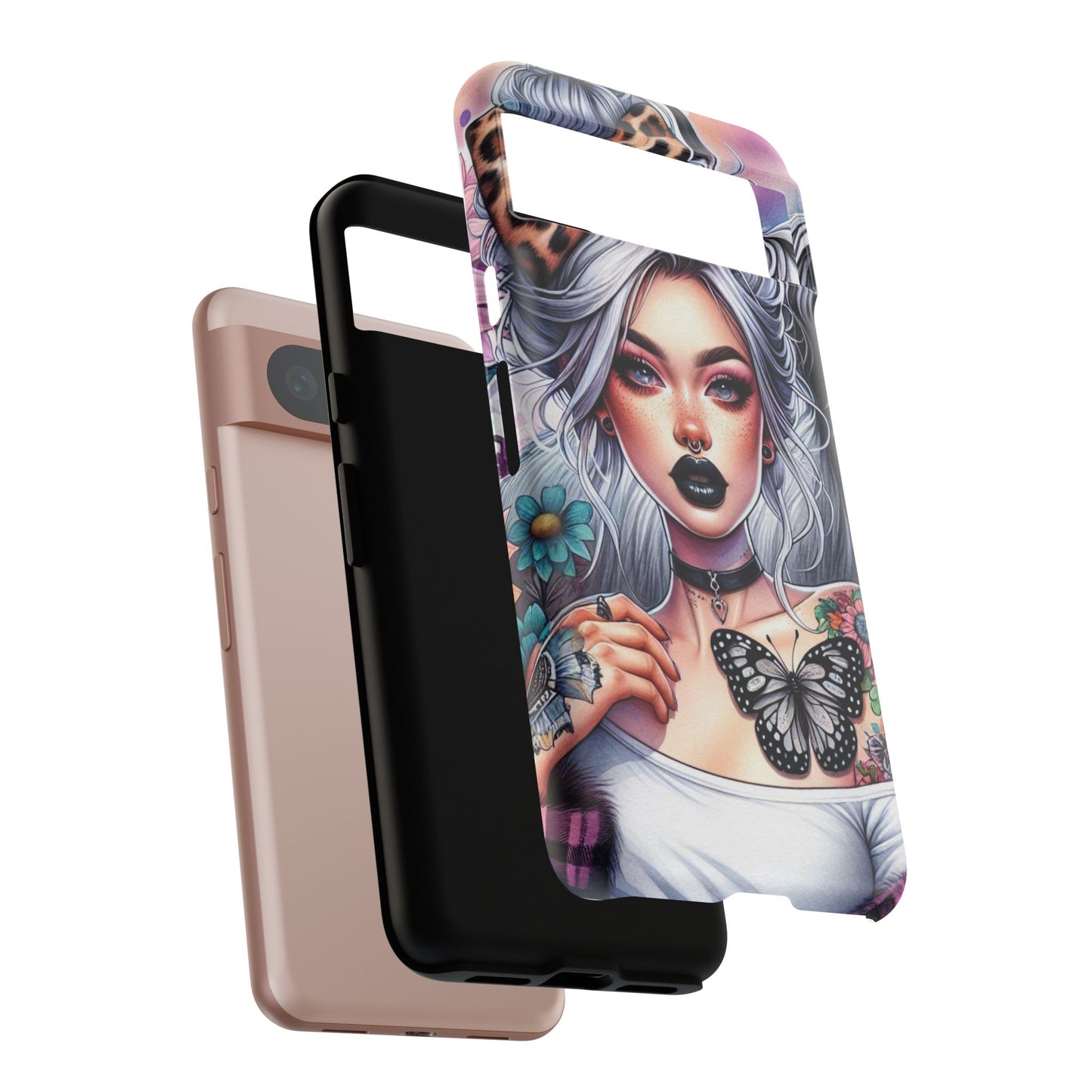 Wild Spirit – Gothic Chic & Nature Fusion Mobile Cover