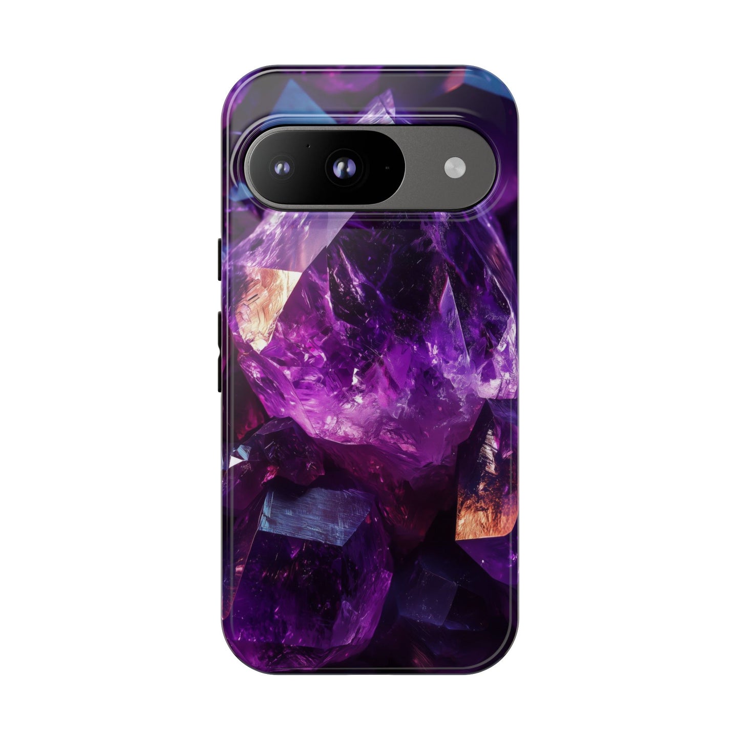 Royal Amethyst Stones Crystals Phone Case for iPhone, Samsung & Google Pixel