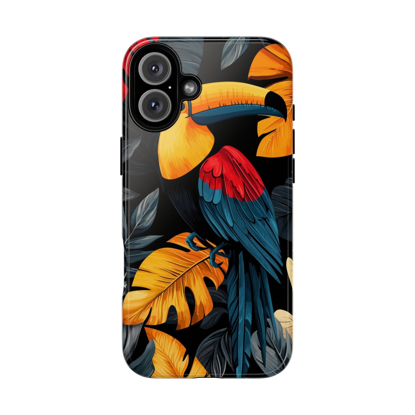 Exotic Toucan Feathers Phone Case – Nature’s Elegance for iPhone, Pixel & Samsung