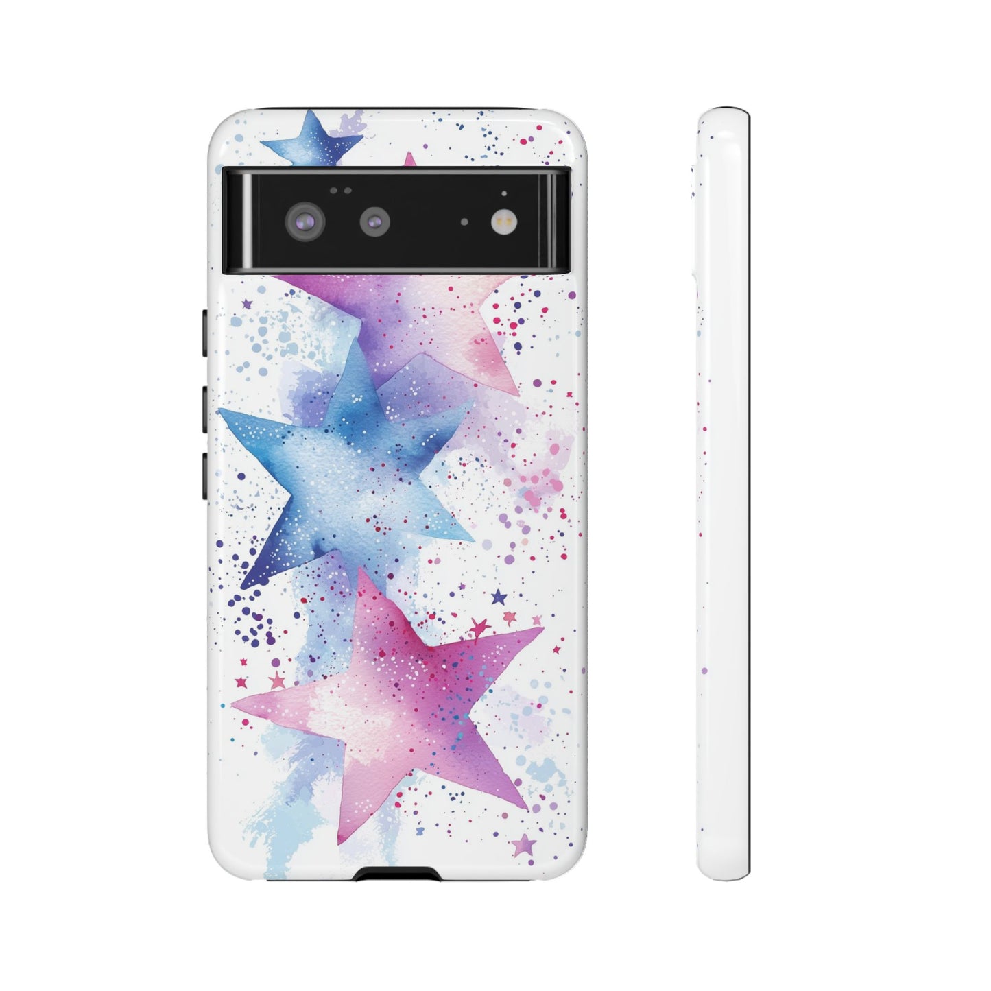 Pastel Galaxy Watercolor Phone Case for iPhone, google Pixel & Samsung
