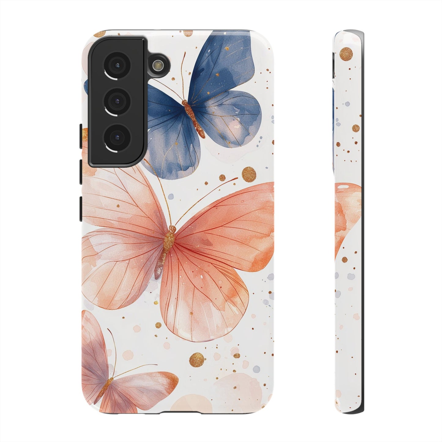 Flutter Bloom" – Watercolor Butterfly Phone Case for iPhone, google Pixel & Samsung