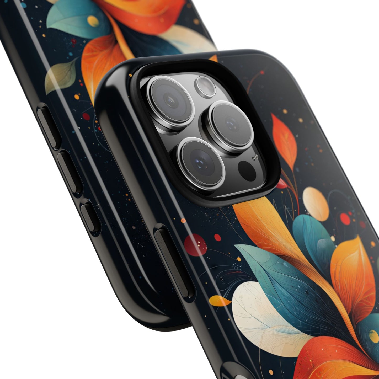 Midnight Bloom – Cosmic Floral Phone Case for iPhone, Pixel & Samsung