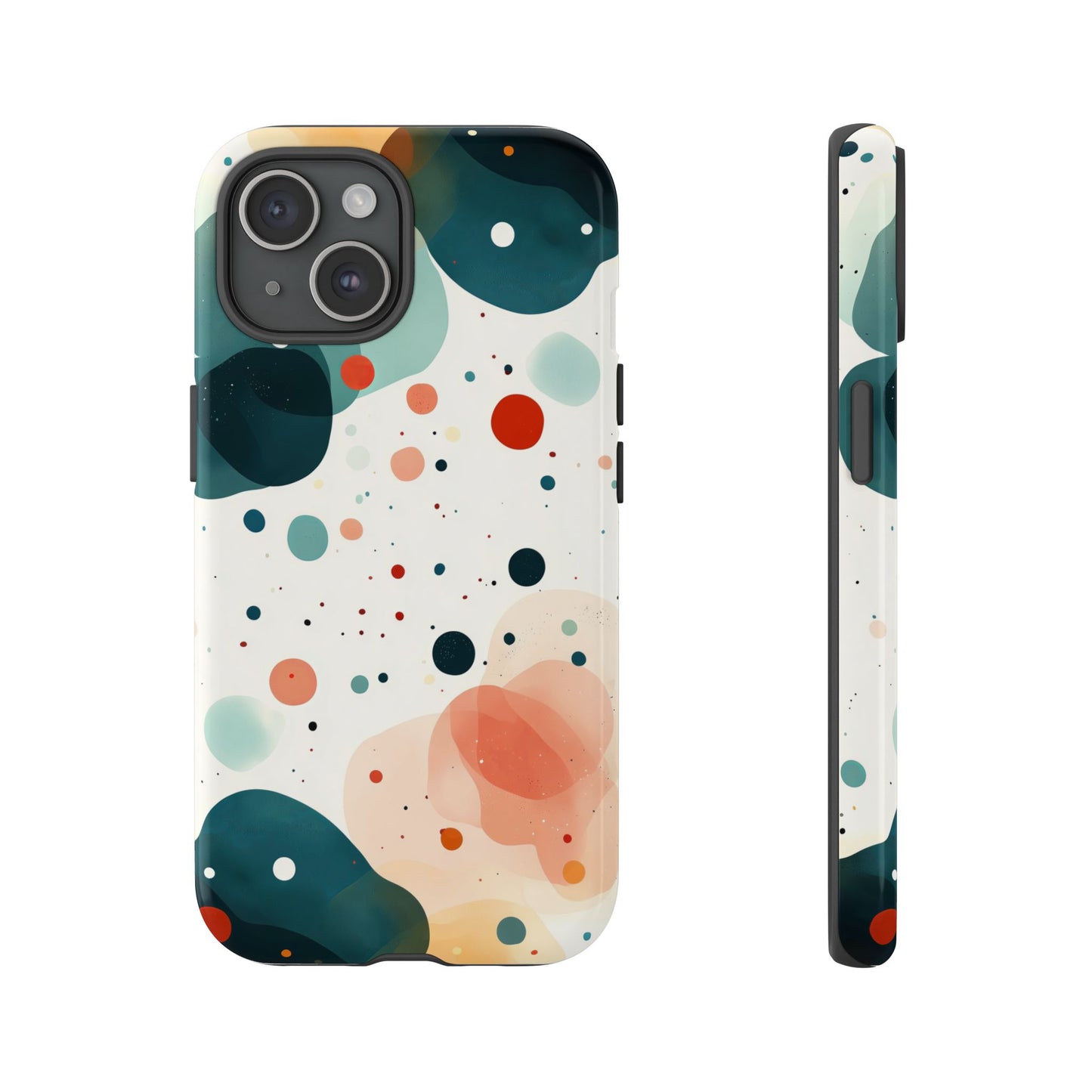Cosmic Bloom – Abstract Orb Pattern Phone Case – iPhone, Google Pixel, Samsung