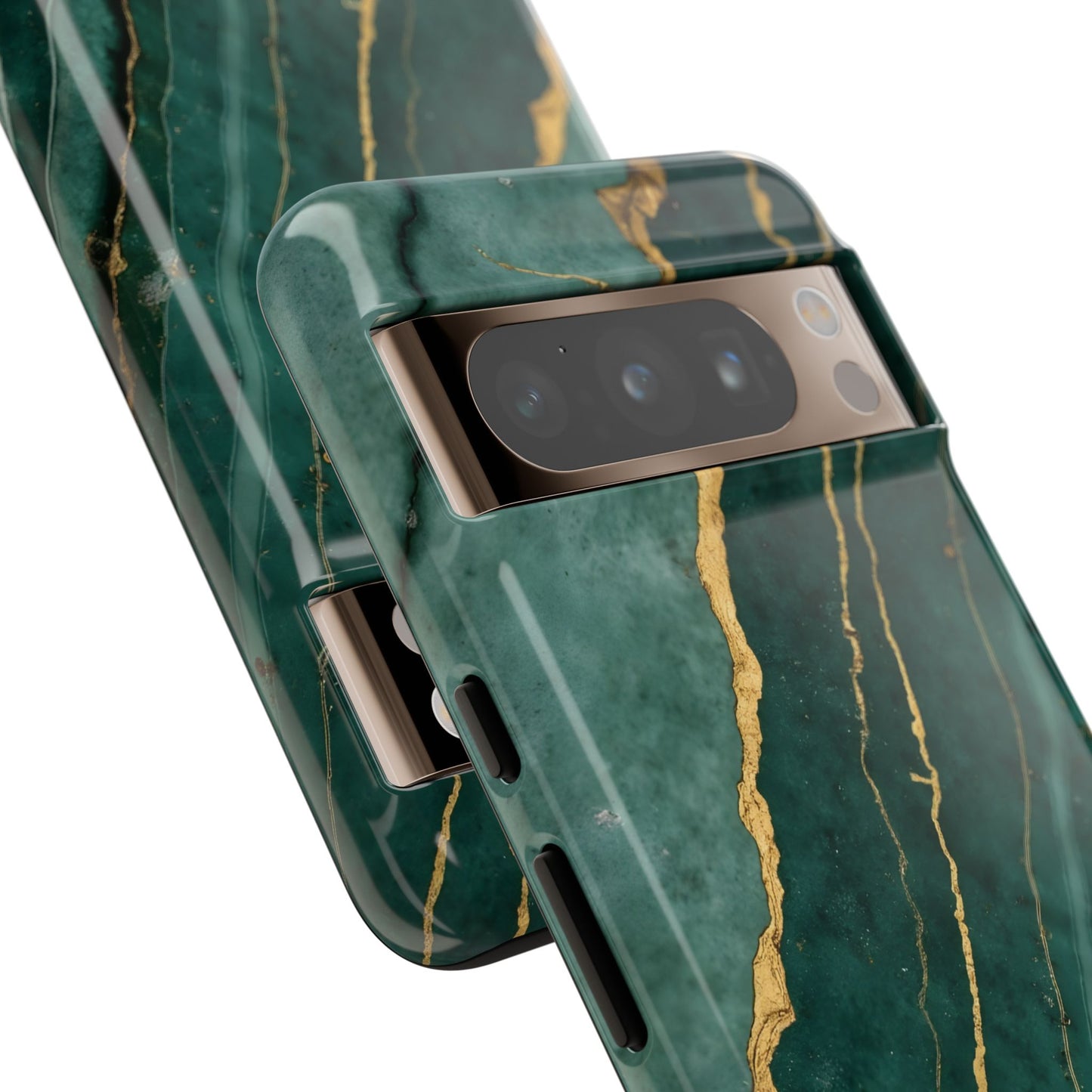 Jade Green Marble Case Design