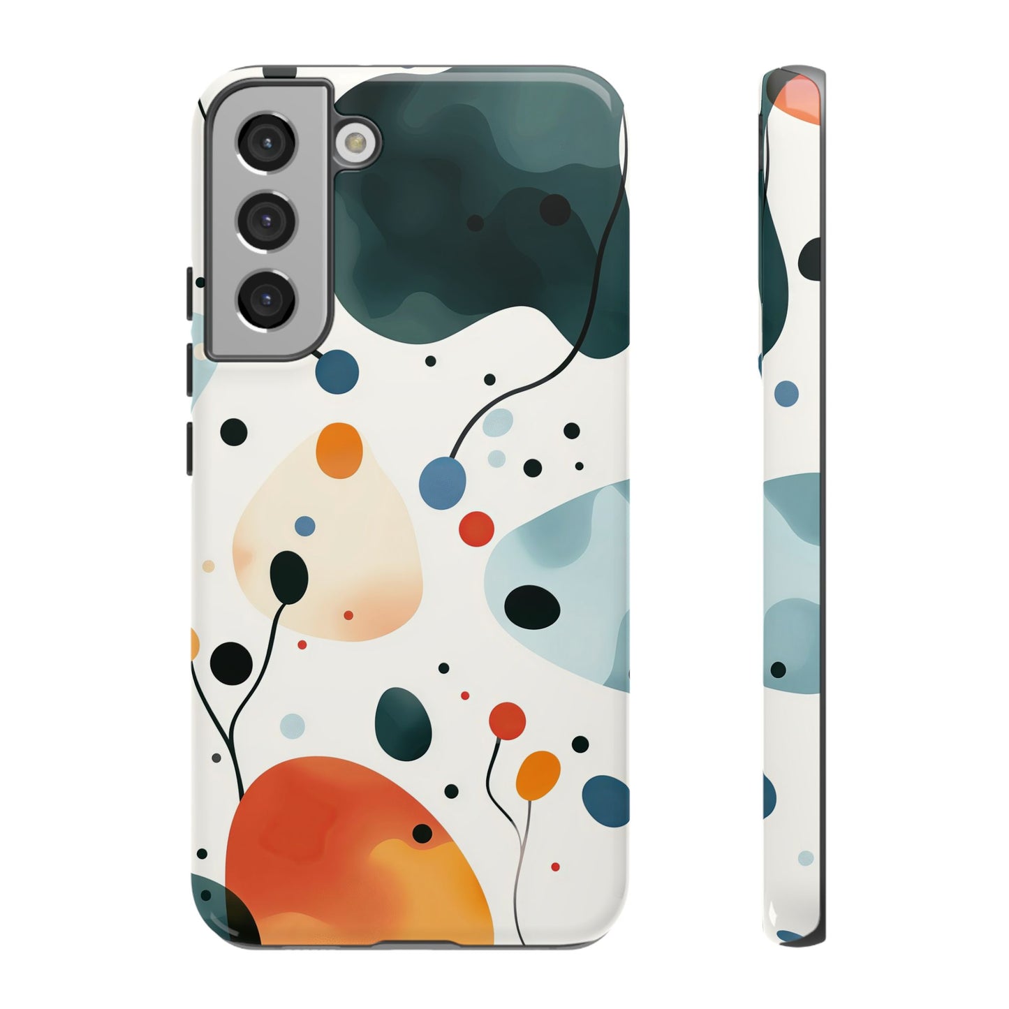 Neural Bloom – Organic Abstract Art Phone Case – iPhone, Google Pixel, Samsung