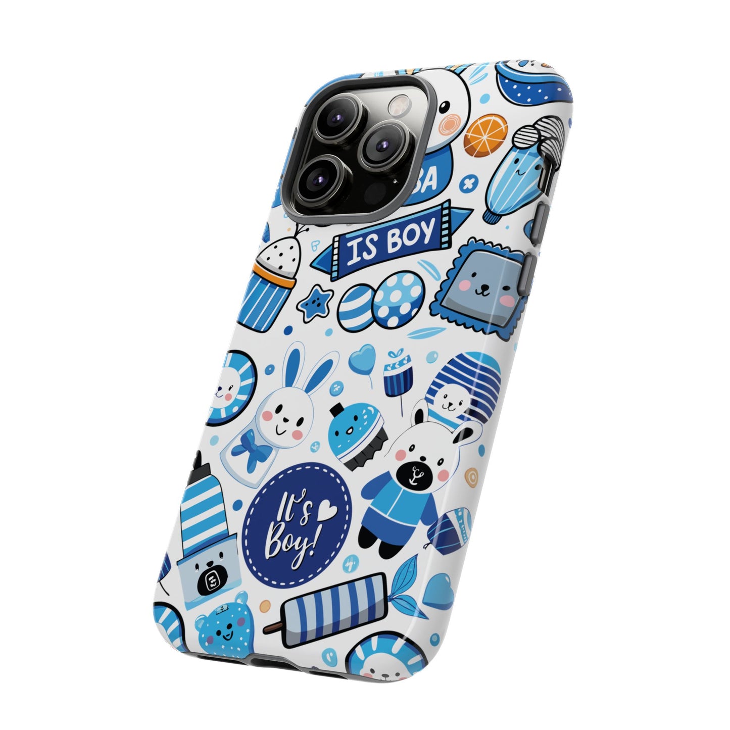 Blue Baby Boy Fun Phone Case