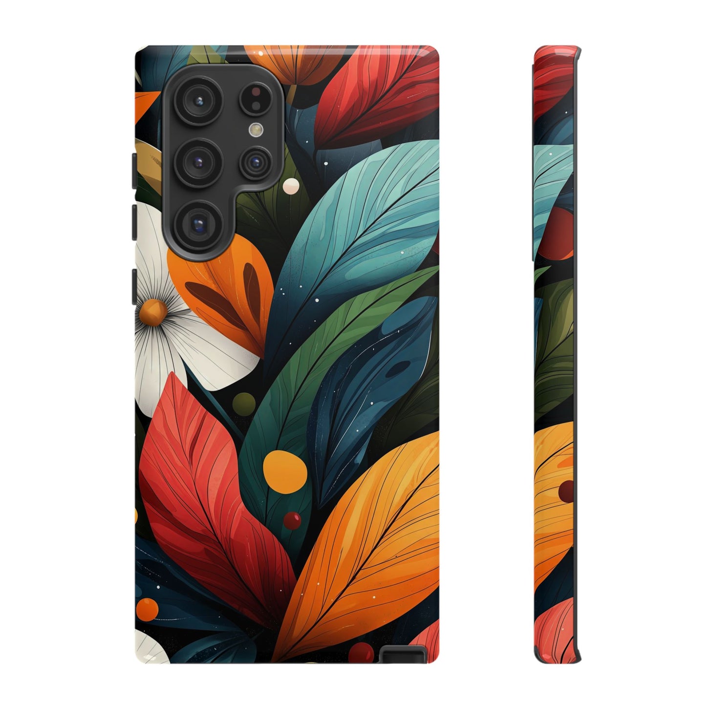 Tropical Burst Floral Phone Case | Vivid Nature Vibes for iPhone, Pixel & Samsung