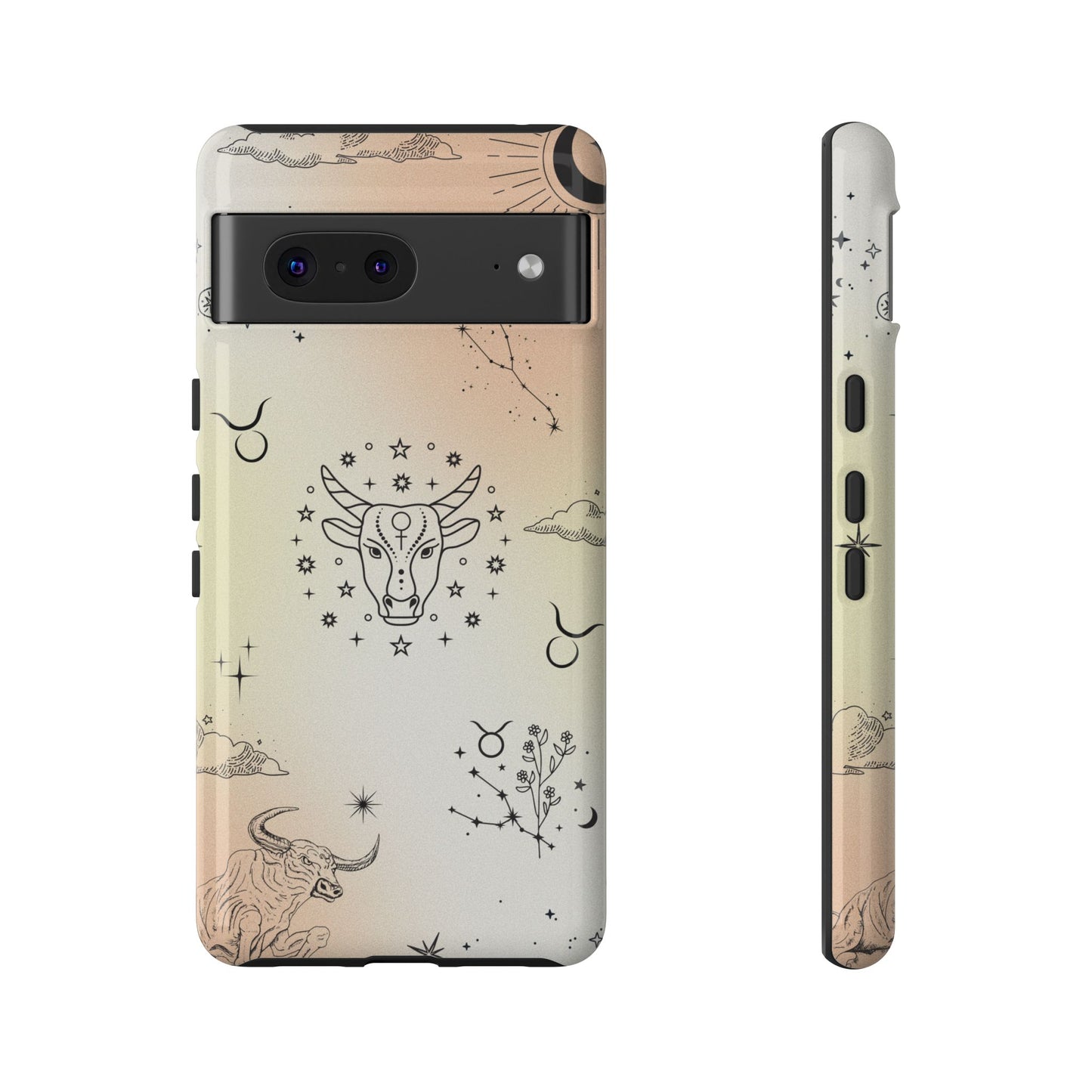 Taurus Zodiac Sign Phone Case β Elegant & Earthy Style for iPhone, Samsung & Google Pixel