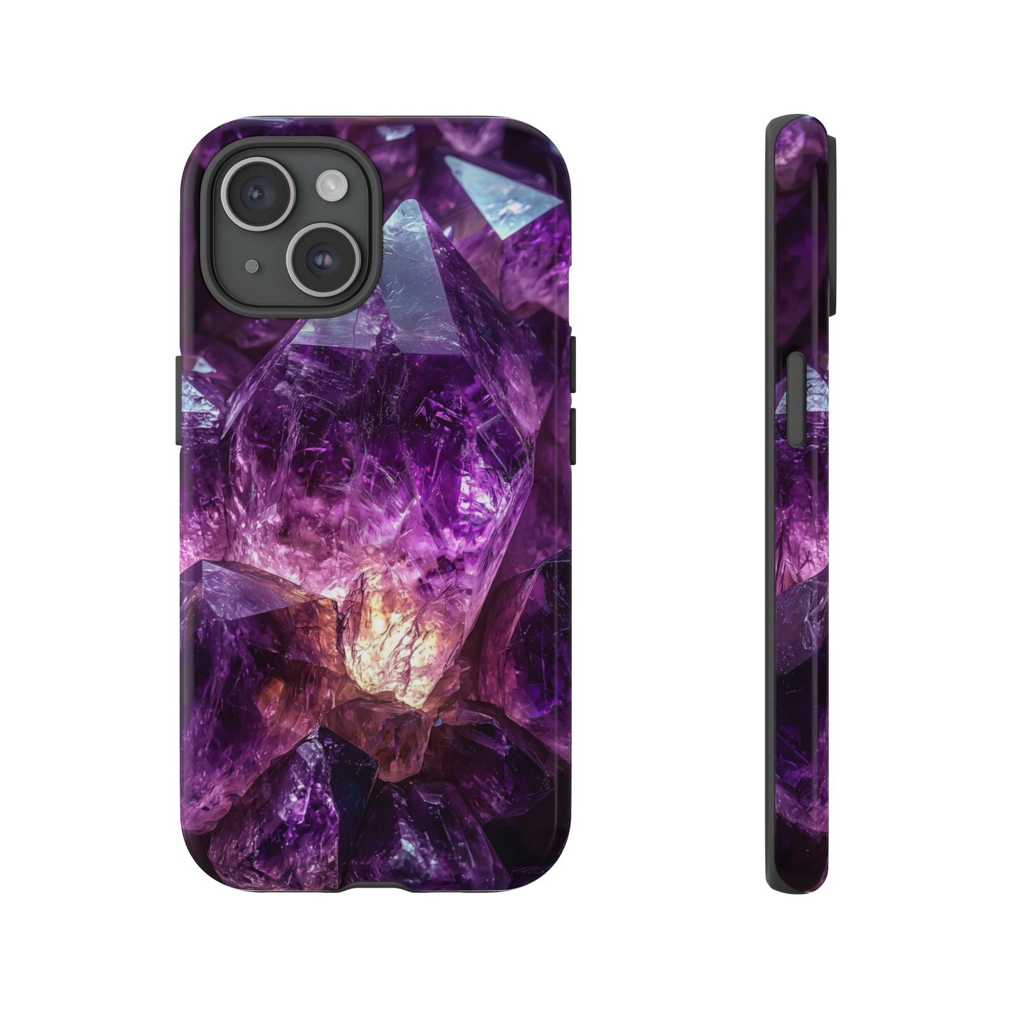 Royal Amethyst Stones Phone Case for iPhone, Samsung & Google Pixel