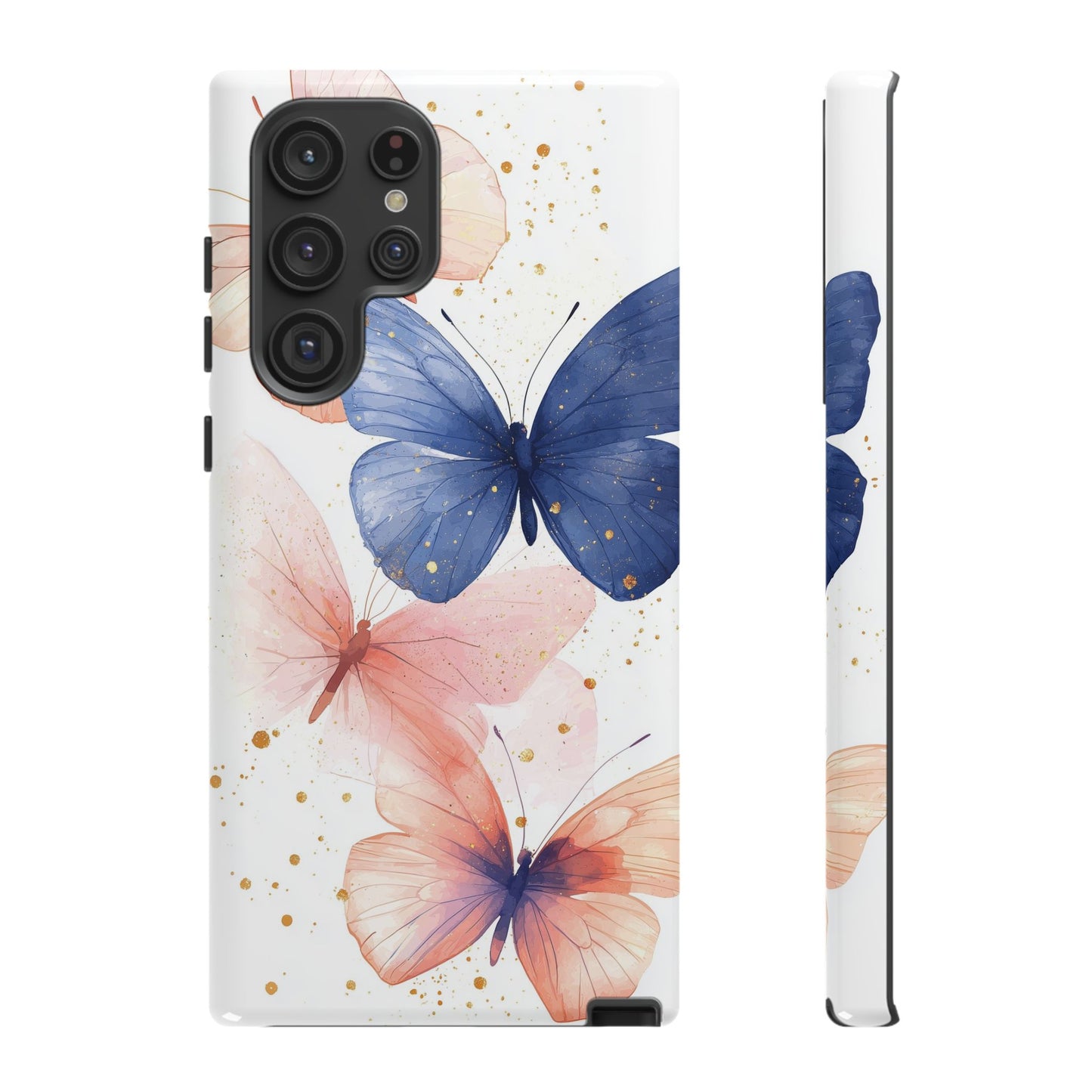 Papillon Glow" – Watercolor Butterfly Case for iPhone, google Pixel & Samsung