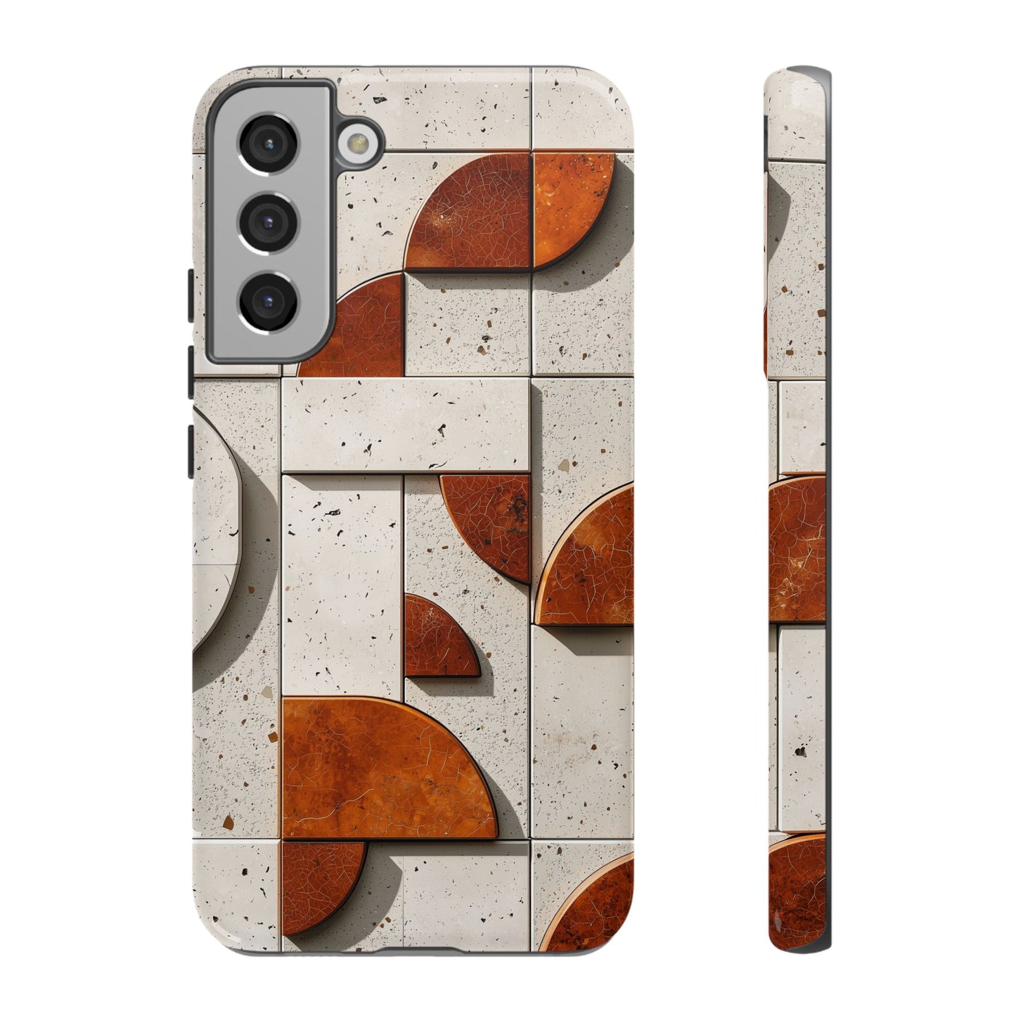 Modern Terrazzo Grid Phone Case β Abstract & Stylish for iPhone, google Pixel & Samsung