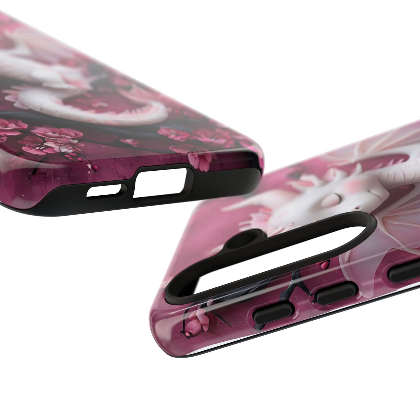 Whimsical 3D Relief Artwork Of A Cute Dragon phone case design