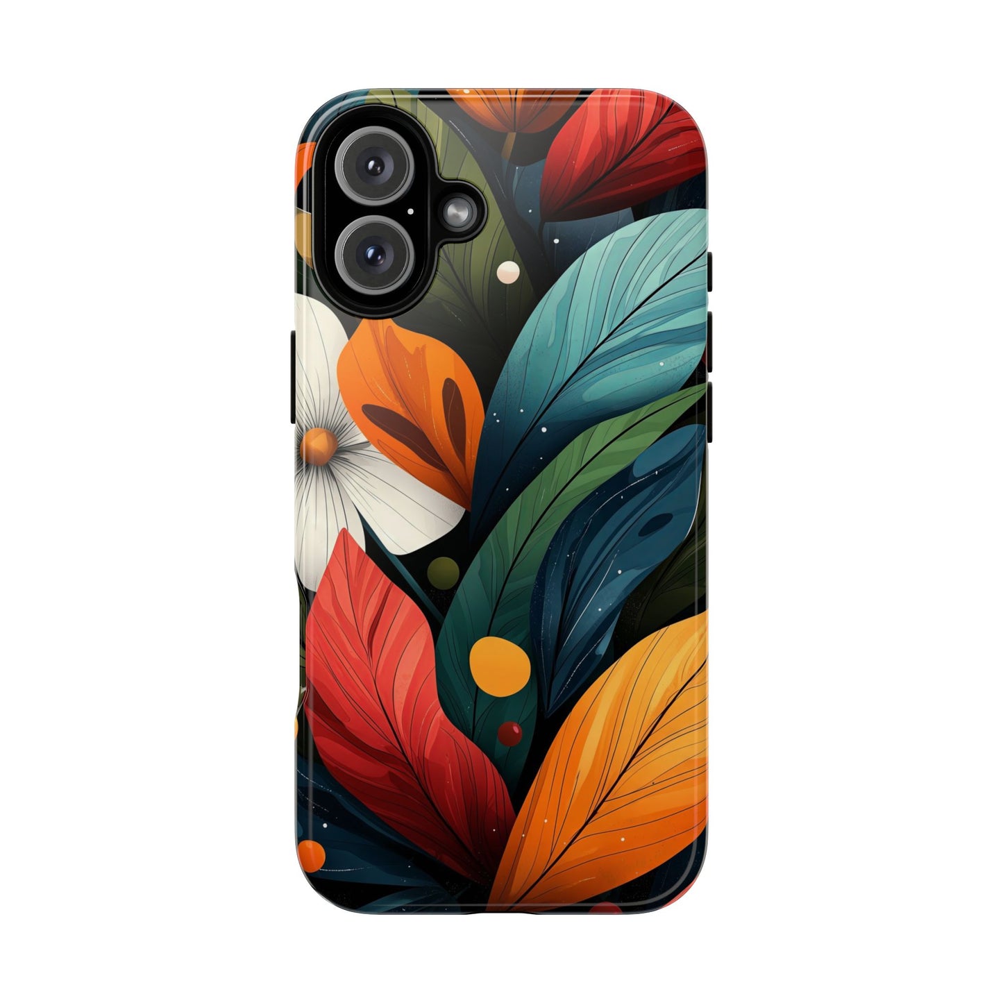 Tropical Burst Floral Phone Case | Vivid Nature Vibes for iPhone, Pixel & Samsung