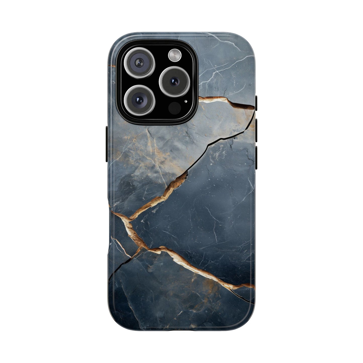 Cracked Marble Stone Phone Case for iPhone, Samsung & Google Pixel