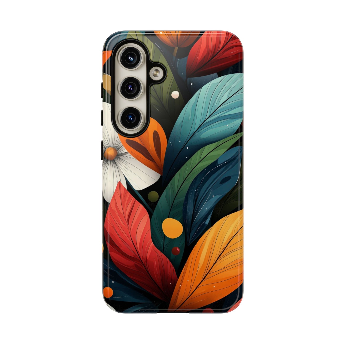 Tropical Burst Floral Phone Case | Vivid Nature Vibes for iPhone, Pixel & Samsung