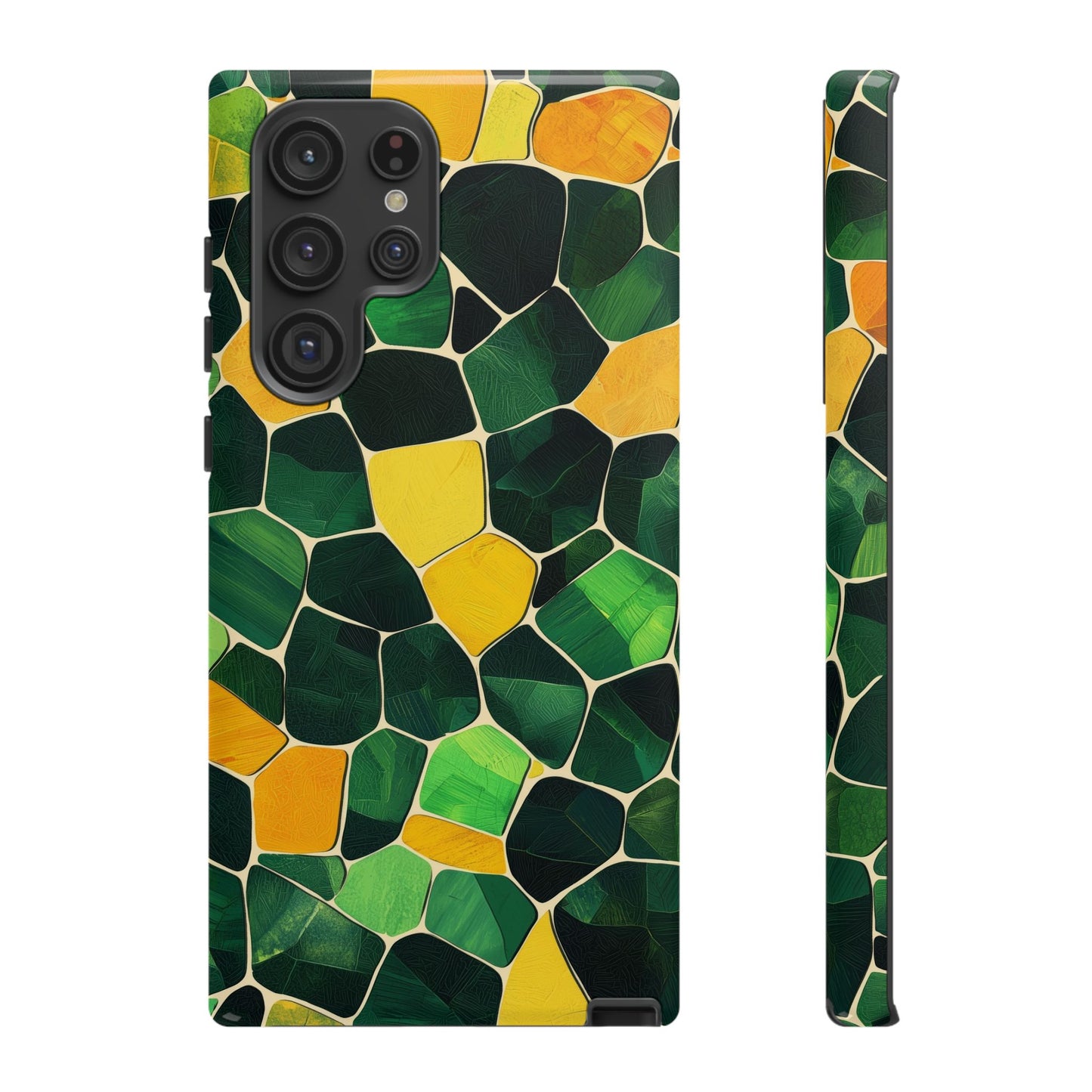 Turtle Shell Mosaic Phone Case for iPhone, Samsung & Google Pixel