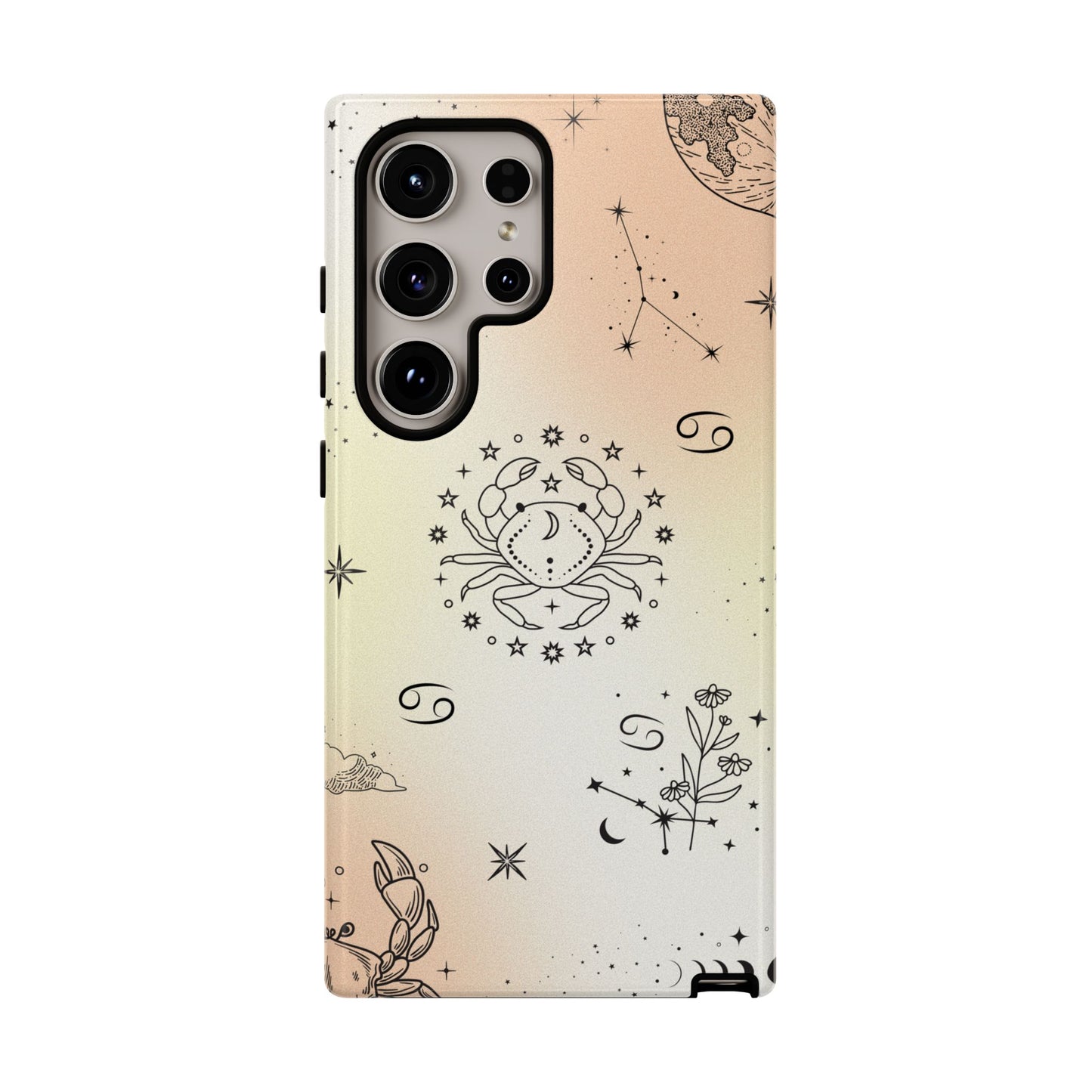 Cancer Zodiac Sign Phone Case β Soft & Protective Shell for iPhone, Samsung & Google Pixel