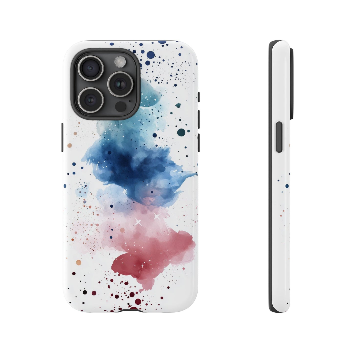 Cosmic Bloom Watercolor Phone Case for iPhone, google Pixel & Samsung
