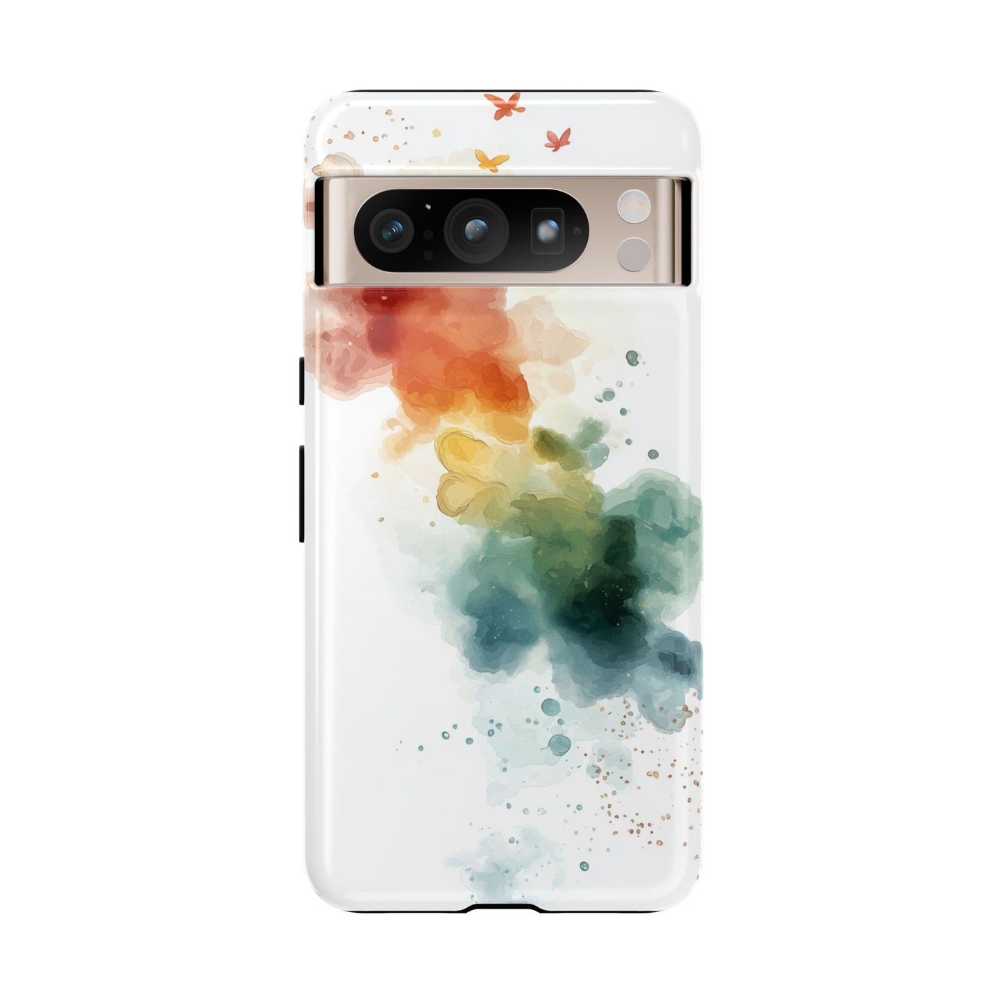 Whirlwind Rainbow Watercolor Phone Case for iPhone, google Pixel & Samsung