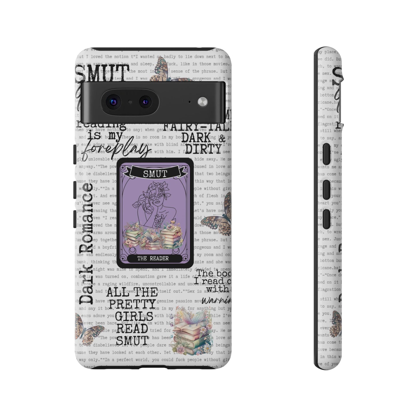 Smut Queen Phone Case β iPhone, Samsung & Google Pixel Cute Bookish Cover, Book Lover Gift
