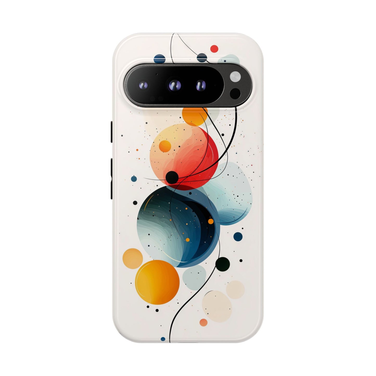 Orbital Drift – Cosmic Flow Abstract Phone Case for iPhone, Samsung & Pixel