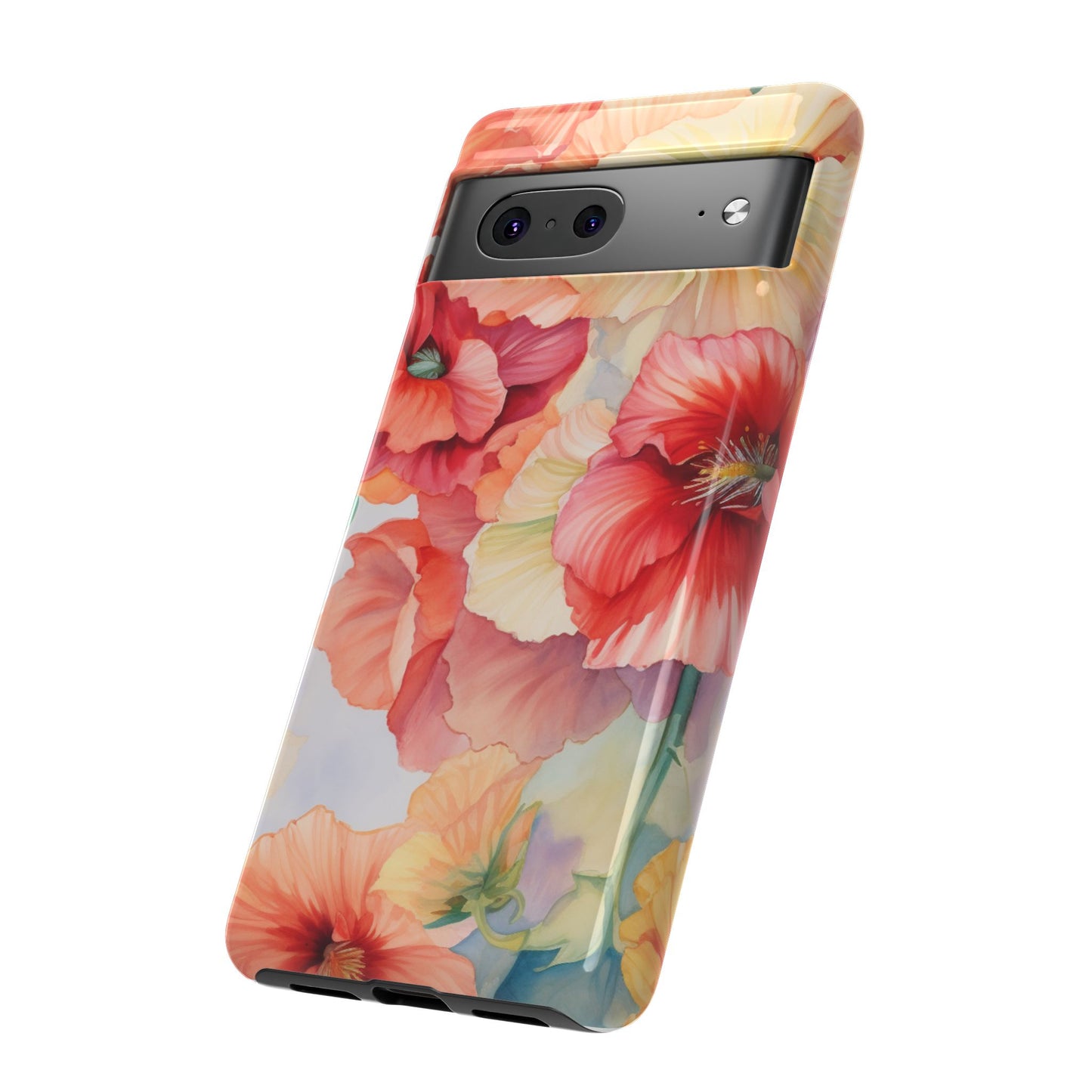 Floral Harmony Watercolor Mobile Case