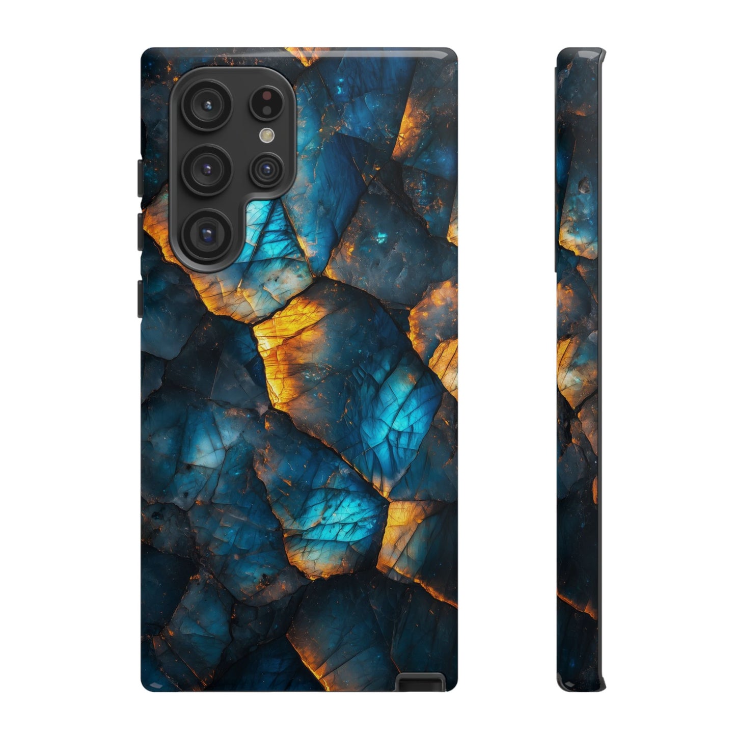 Luminous Midnight Stone Phone Case for iPhone, Samsung & Google Pixel