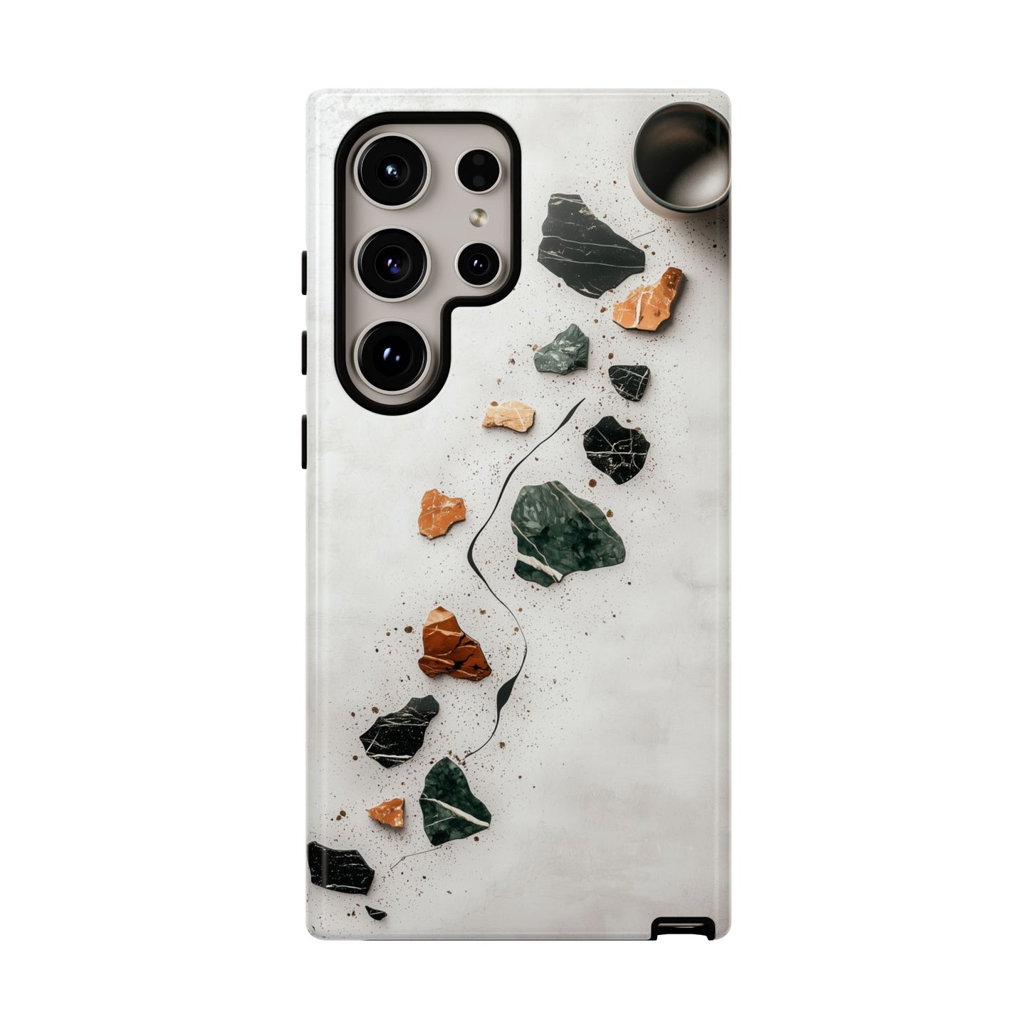 Minimalist Terrazzo Flow Phone Case for iPhone, google Pixel & Samsung