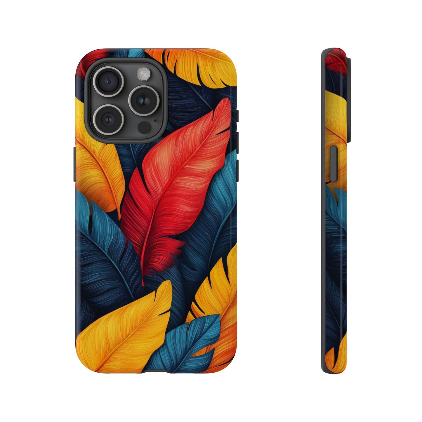 Jungle Toucan Feathers Phone Case β Vibrant & Unique for iPhone, Pixel & Samsung