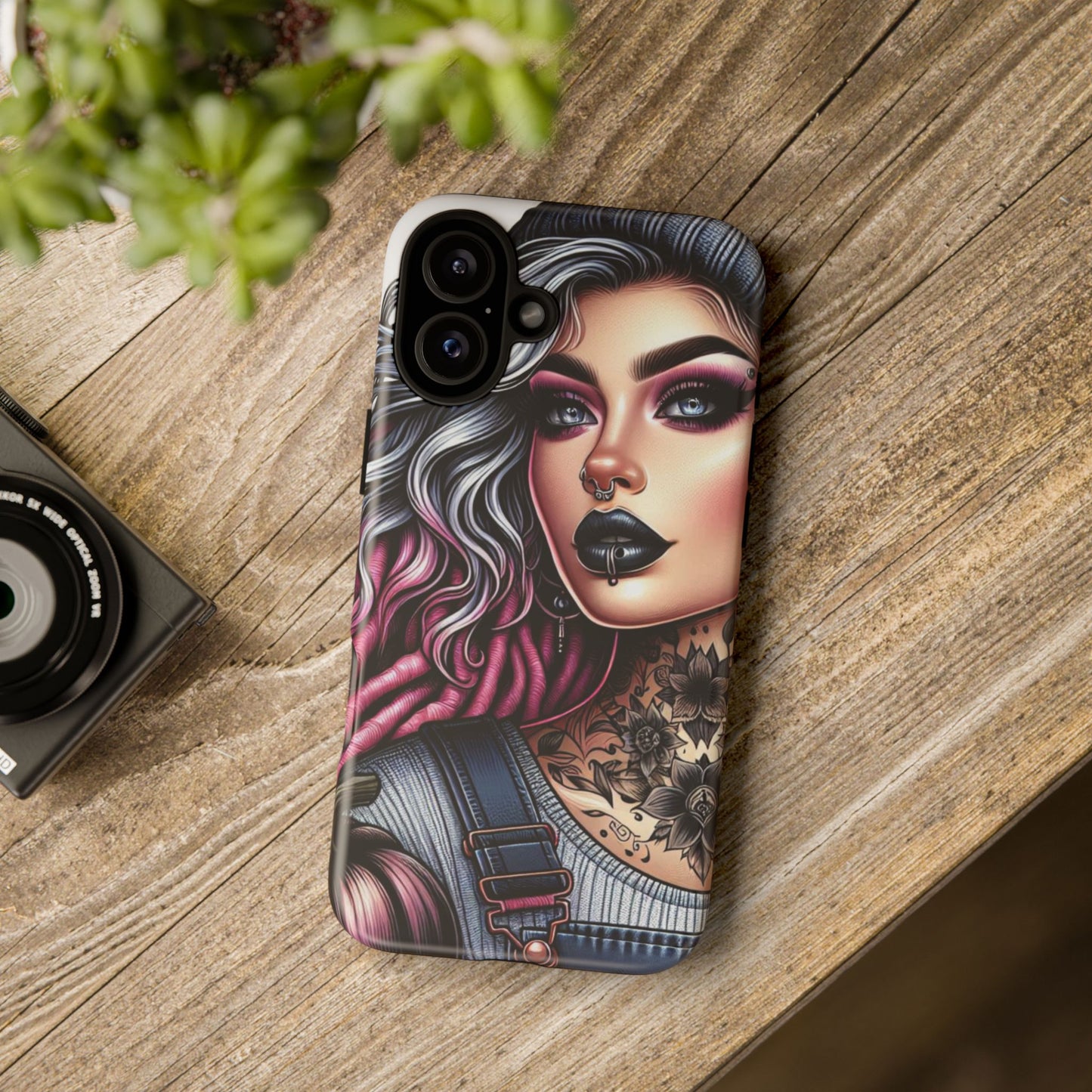 Autumn Rebel – Gothic Grunge & Fall Aesthetic Mobile Cover